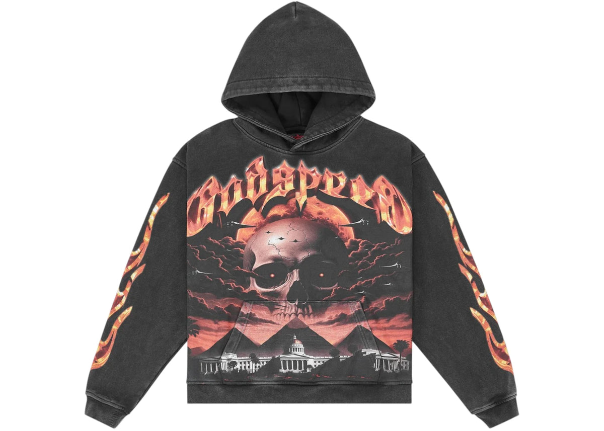 Godspeed Echoes Of Empires Hoodie Grey