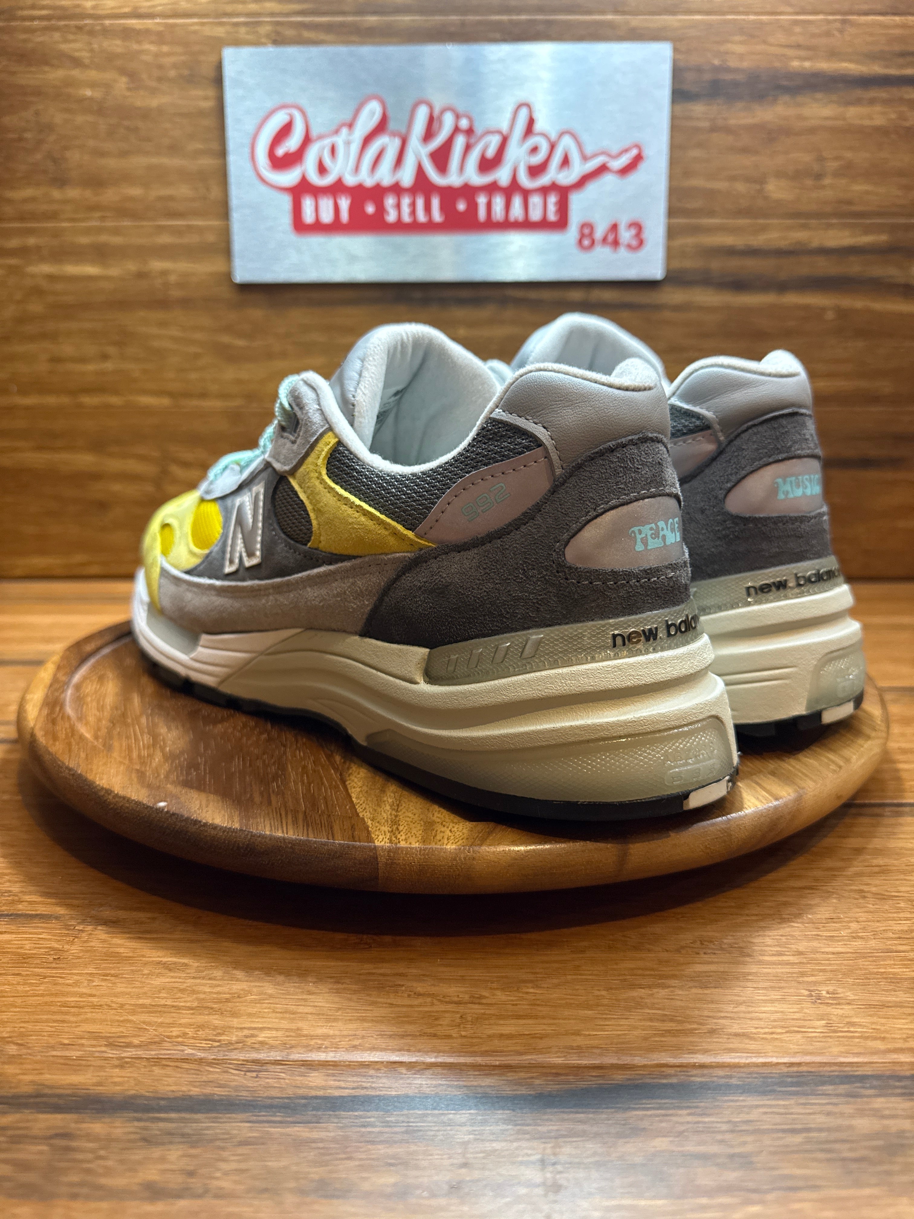 New Balance 992 Nice Kicks Amoeba Music Grey