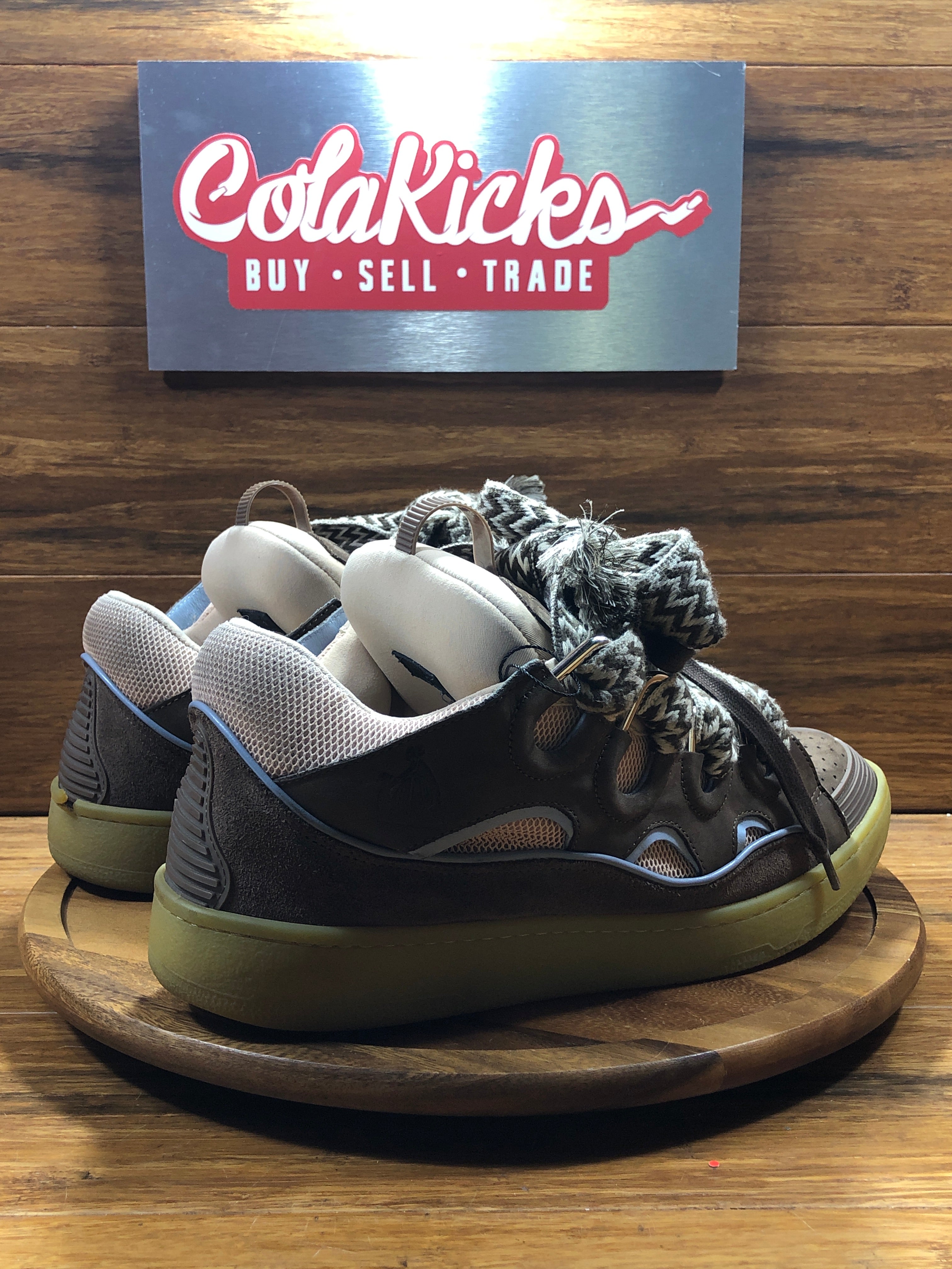 Lanvin Curb 'Brown Blue'