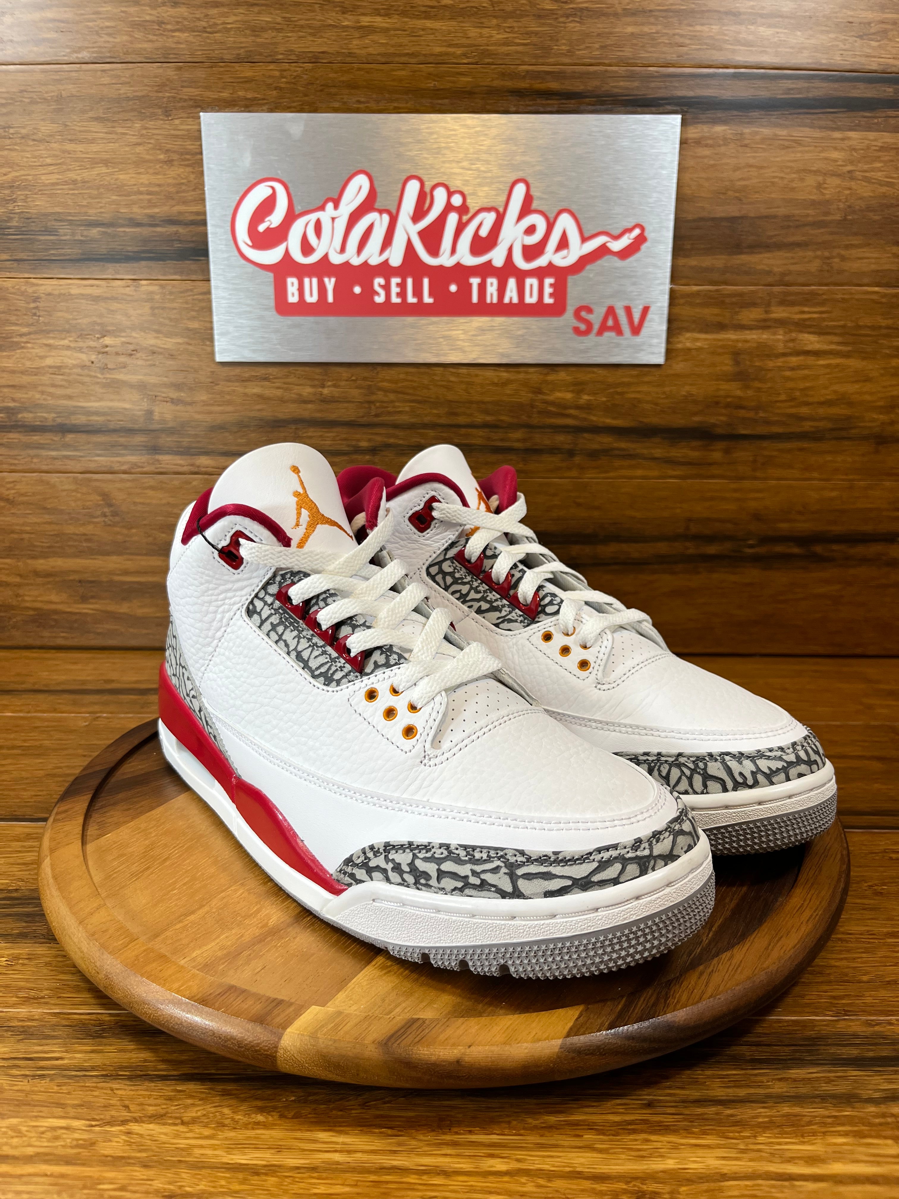 Jordan 3 Retro Cardinal Red