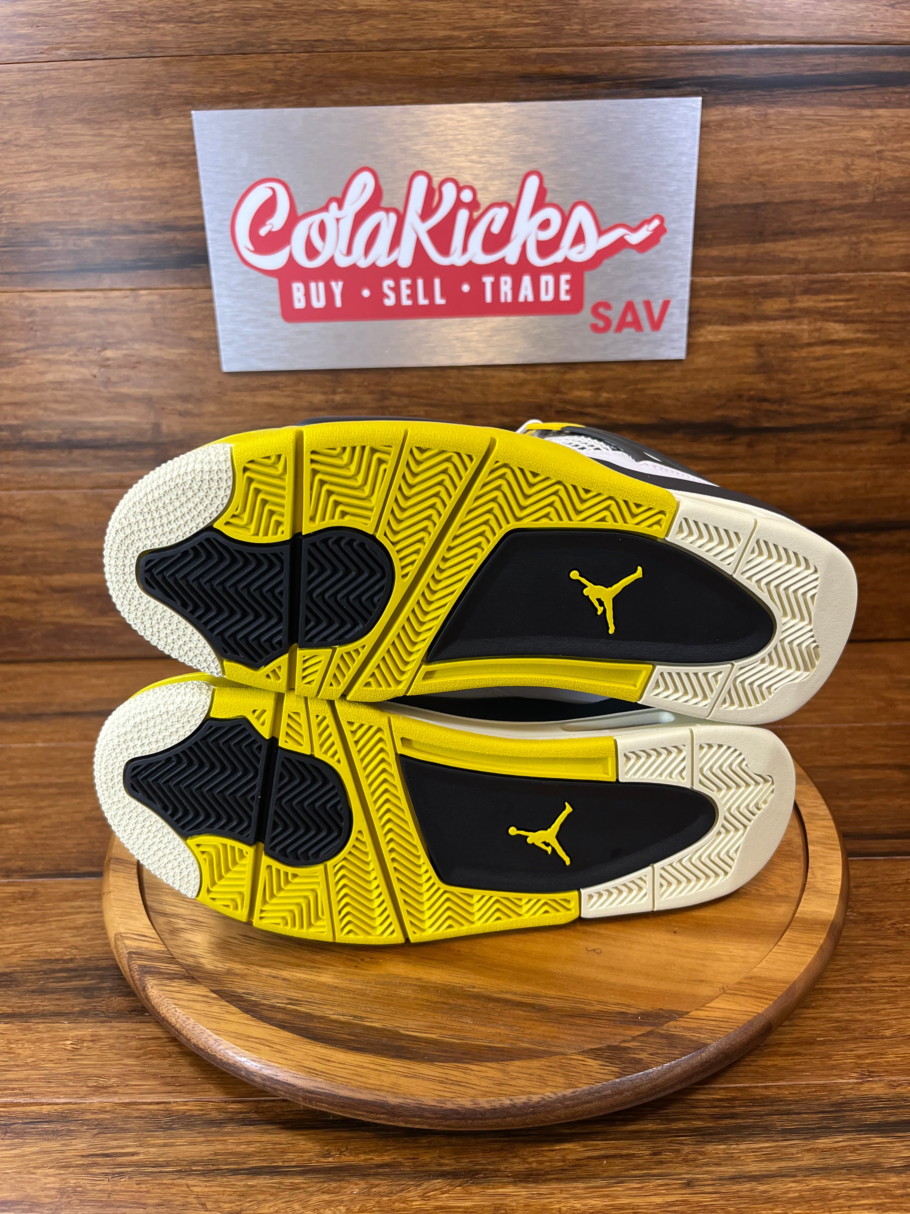 Jordan 4 Retro Vivid Sulfur (Women's)