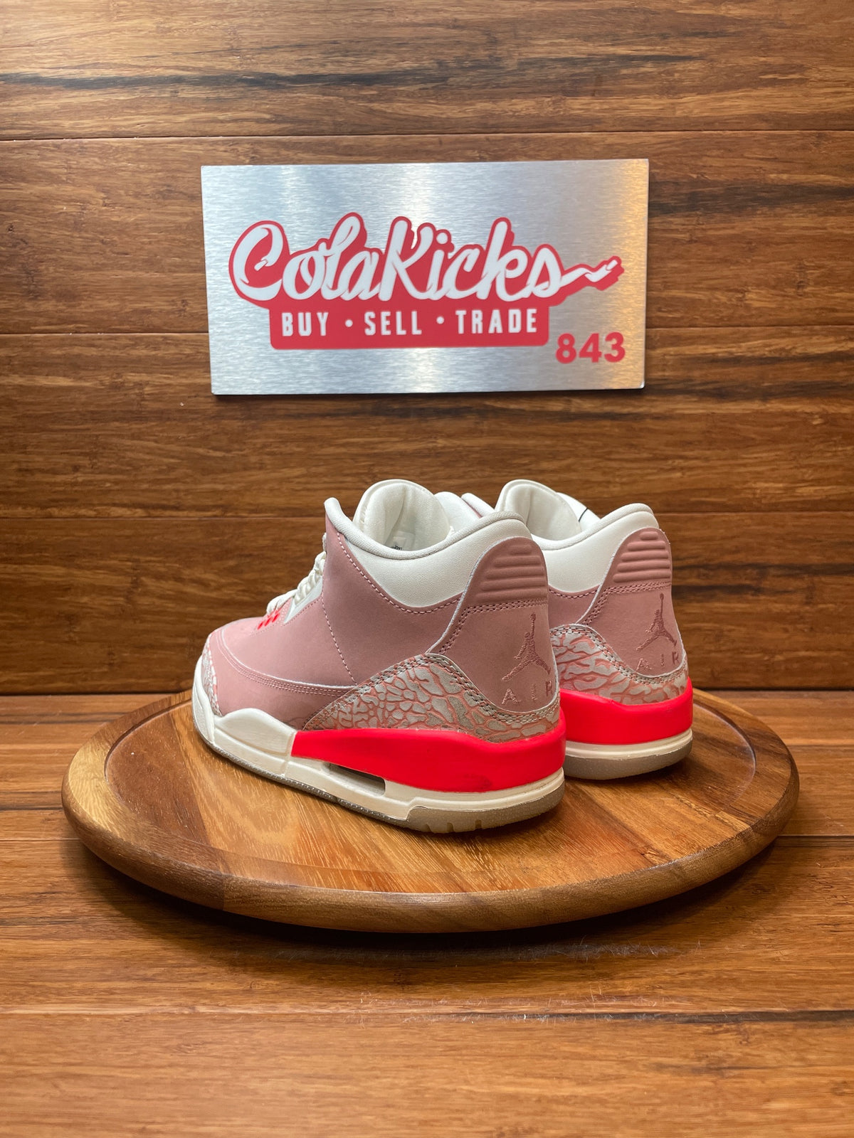Jordan 3 Retro Rust Pink (Women's)