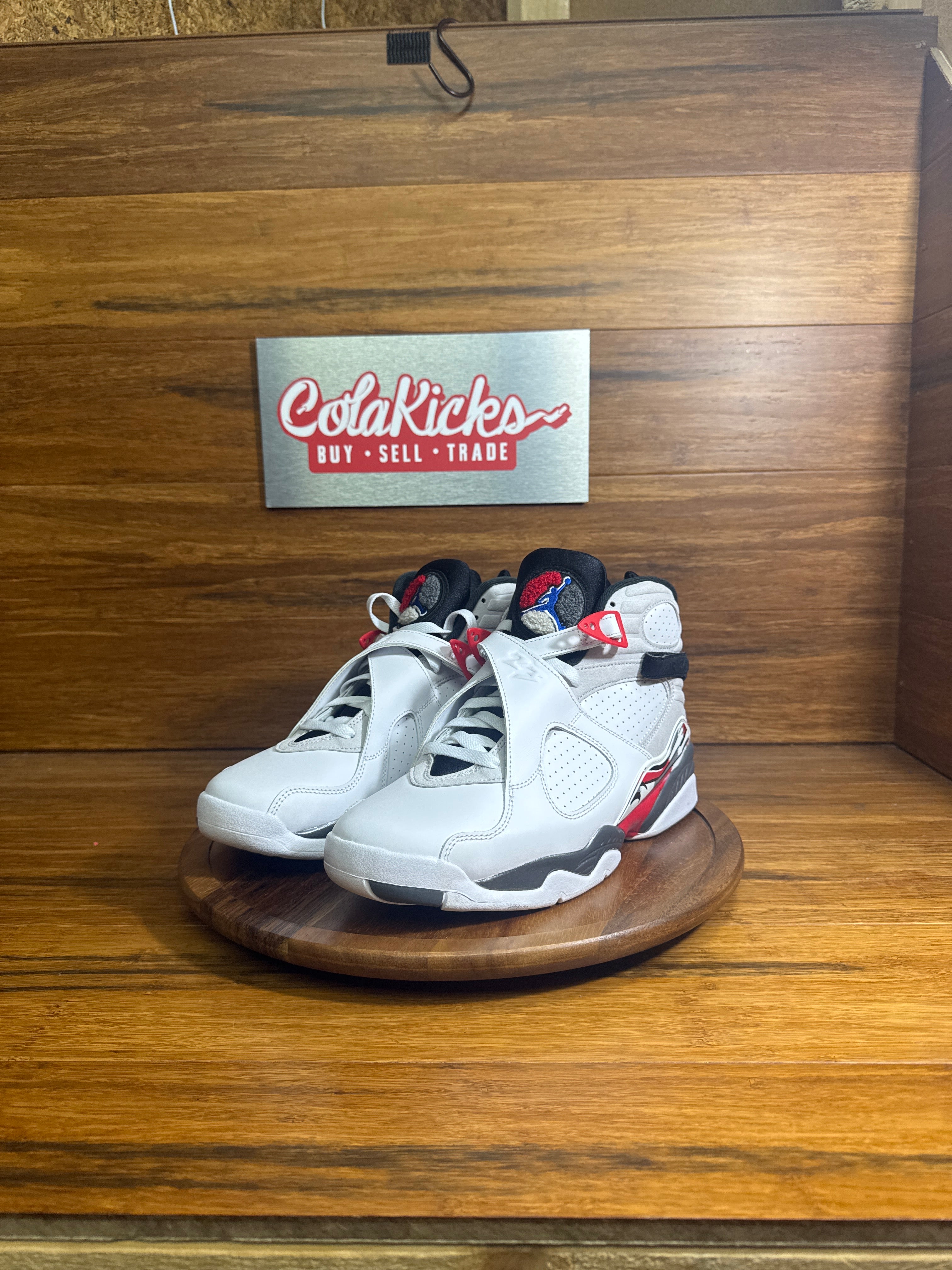 Jordan 8 Retro White True Red (2025)