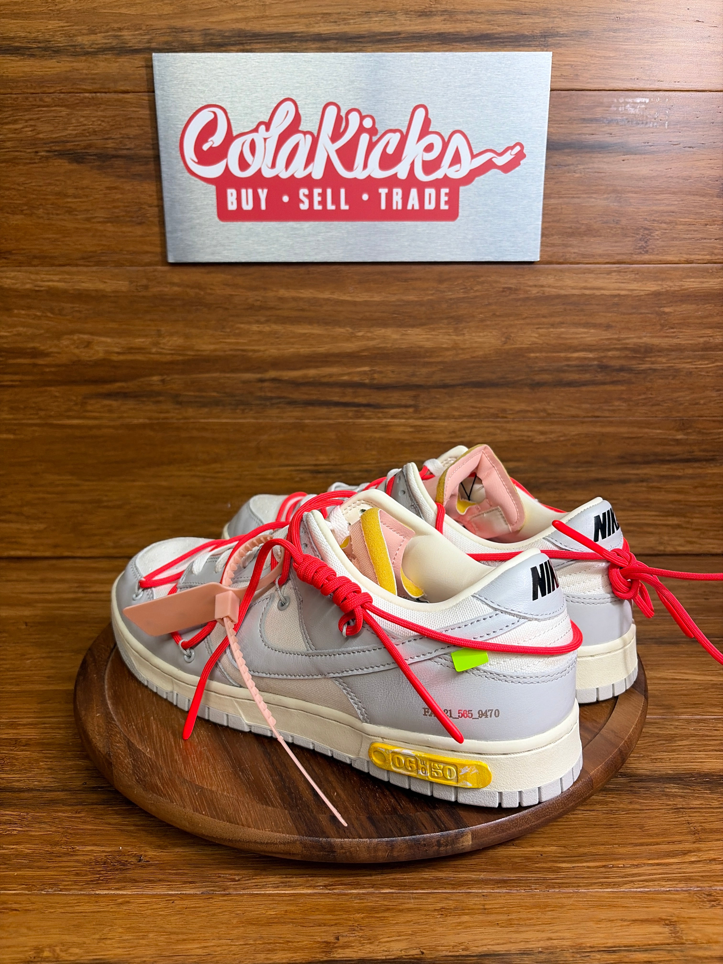 Nike Dunk Low Off-White Lot 6
