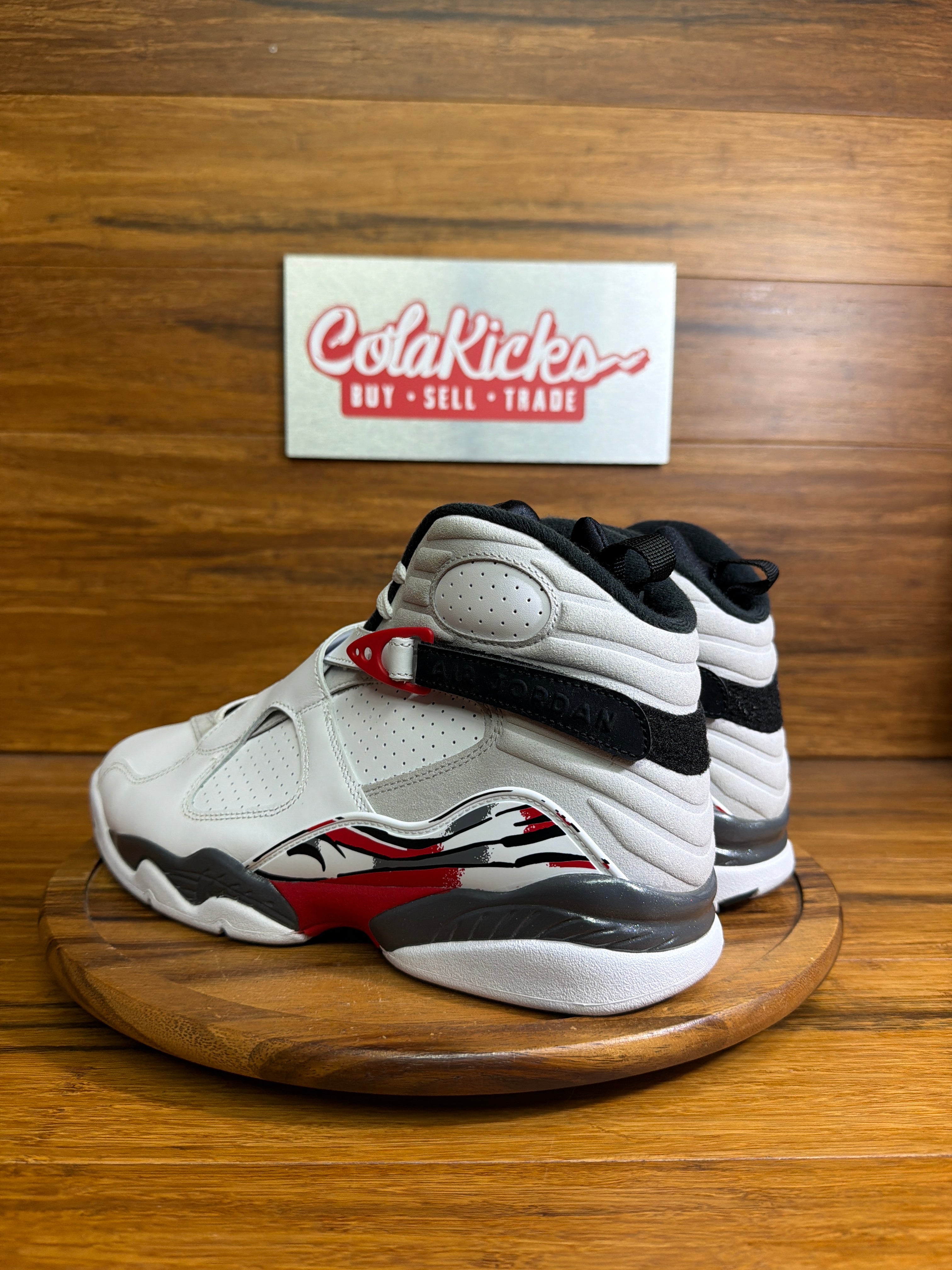 Jordan 8 Retro White True Red (2025)