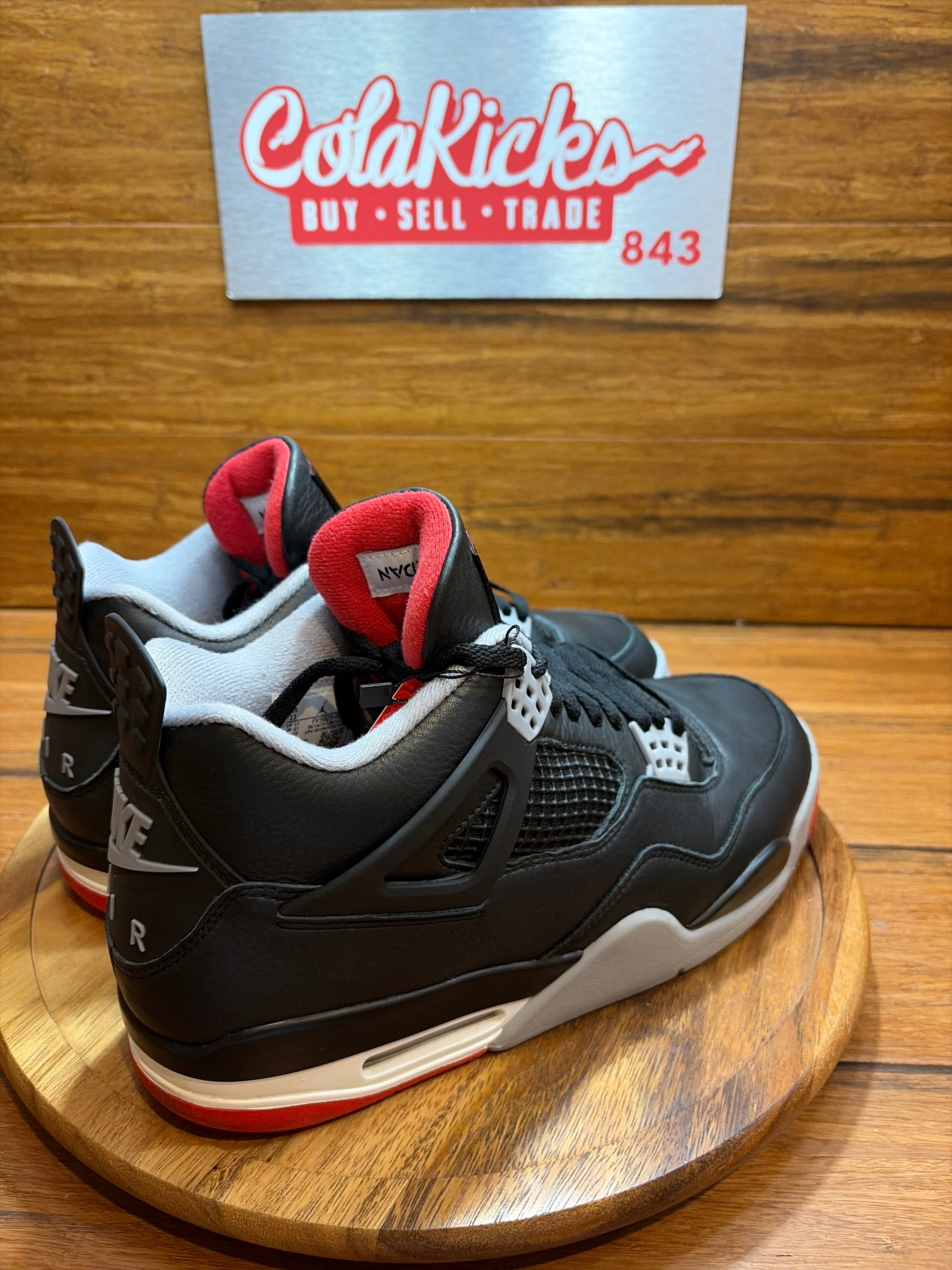 Jordan 4 Retro Bred Reimagined (REPLACEMENT LID)