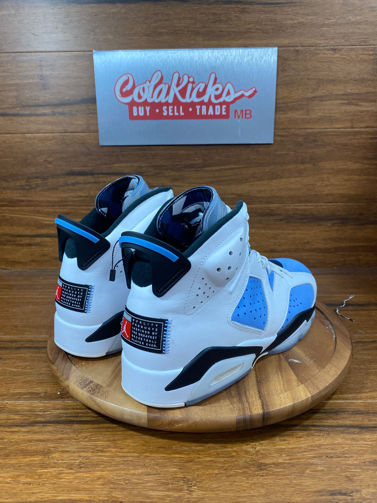 Jordan 6 Retro UNC White
