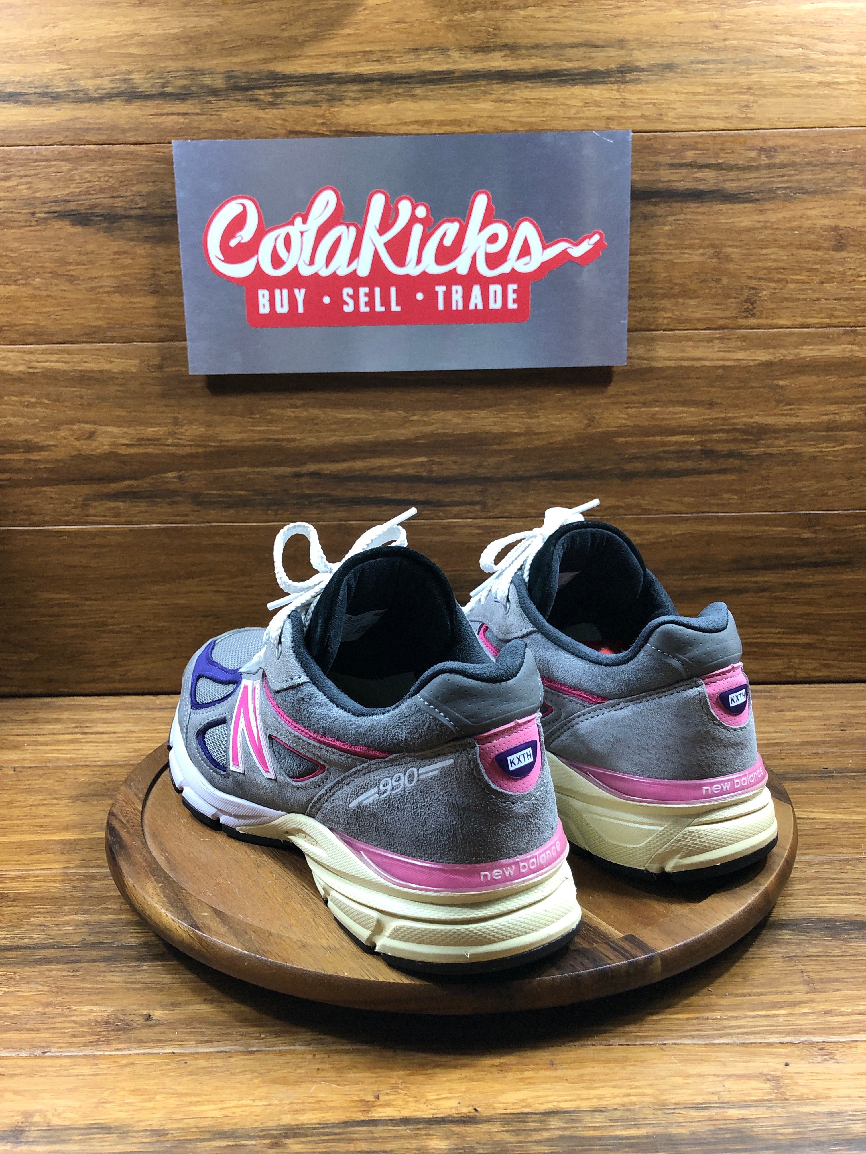 New Balance 990v4 Kith United Arrows & Sons (with Socks)