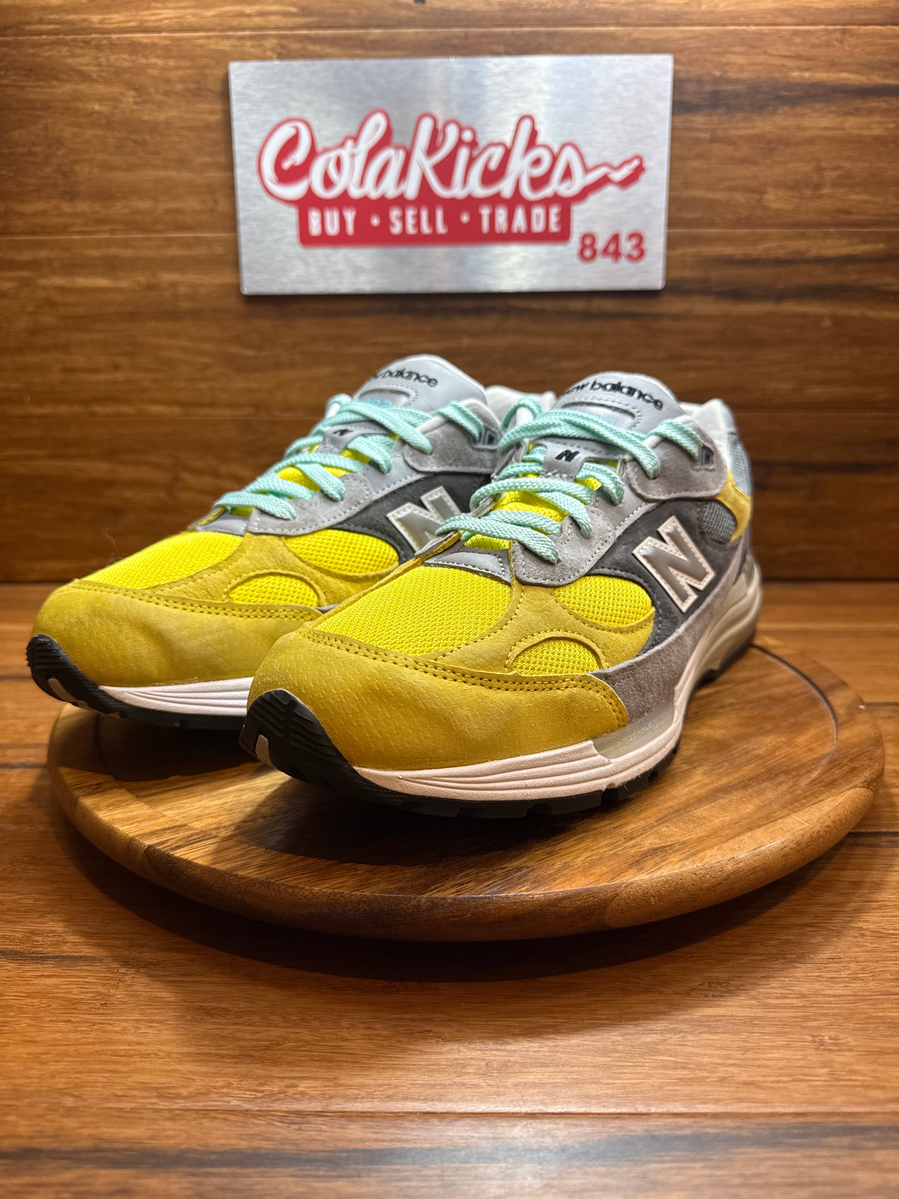 New Balance 992 Nice Kicks Amoeba Music Grey