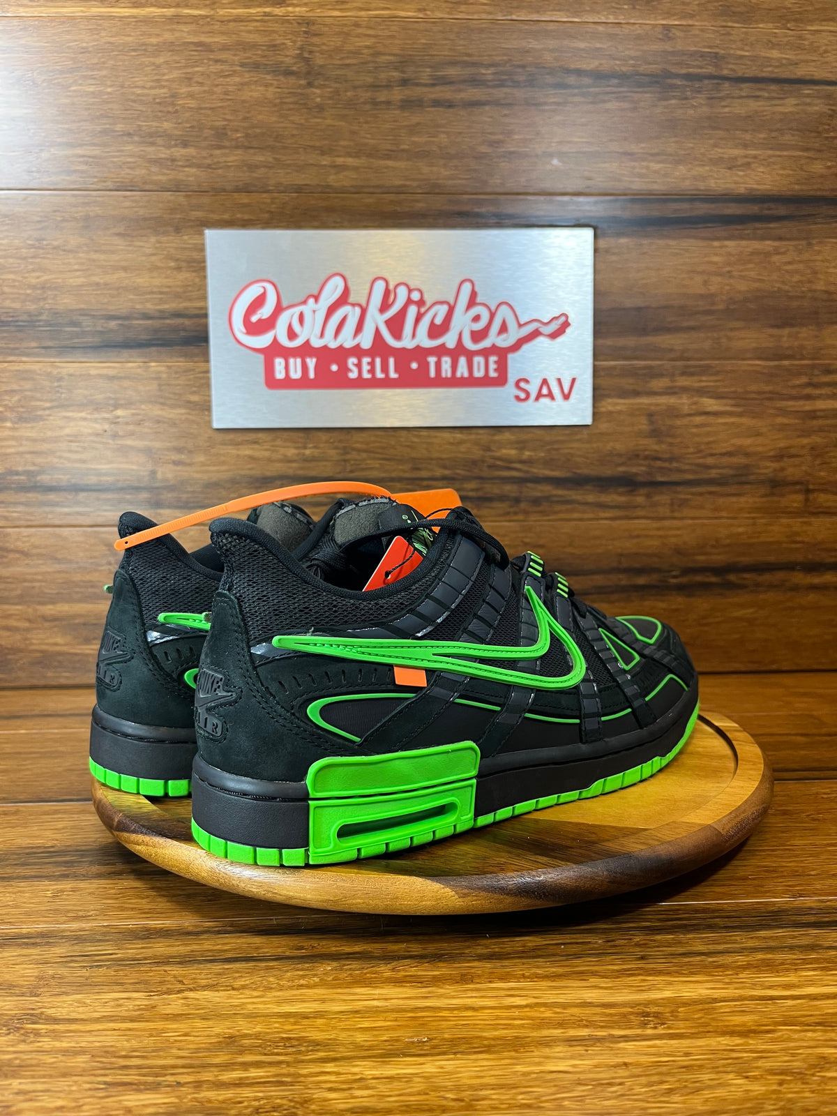 Nike Air Rubber Dunk Off-White Green Strike