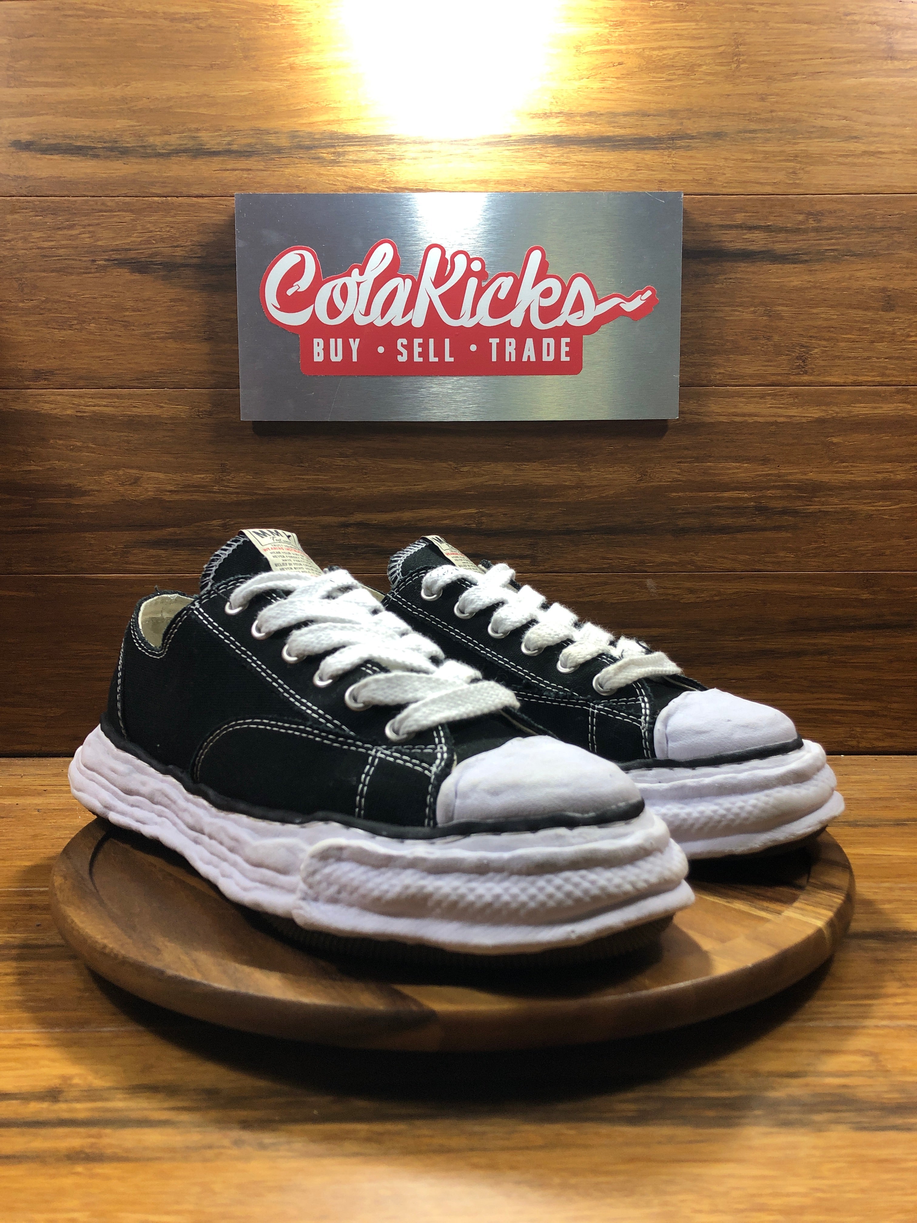 Maison Mihara Yasuhiro Peterson 23 OG Sole Canvas Low Black