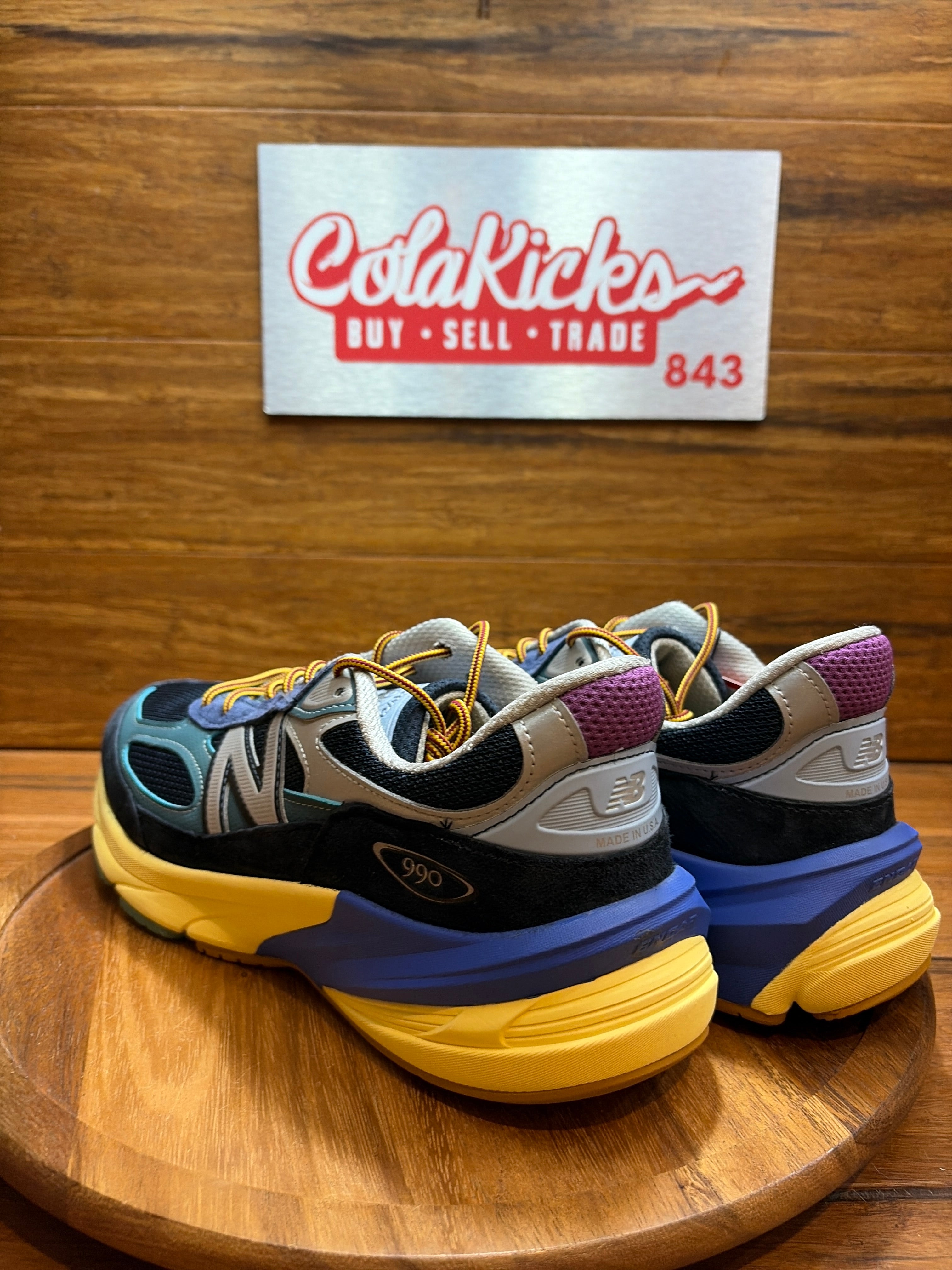 New Balance 990v6 MiUSA Action Bronson Lapis Lazuli