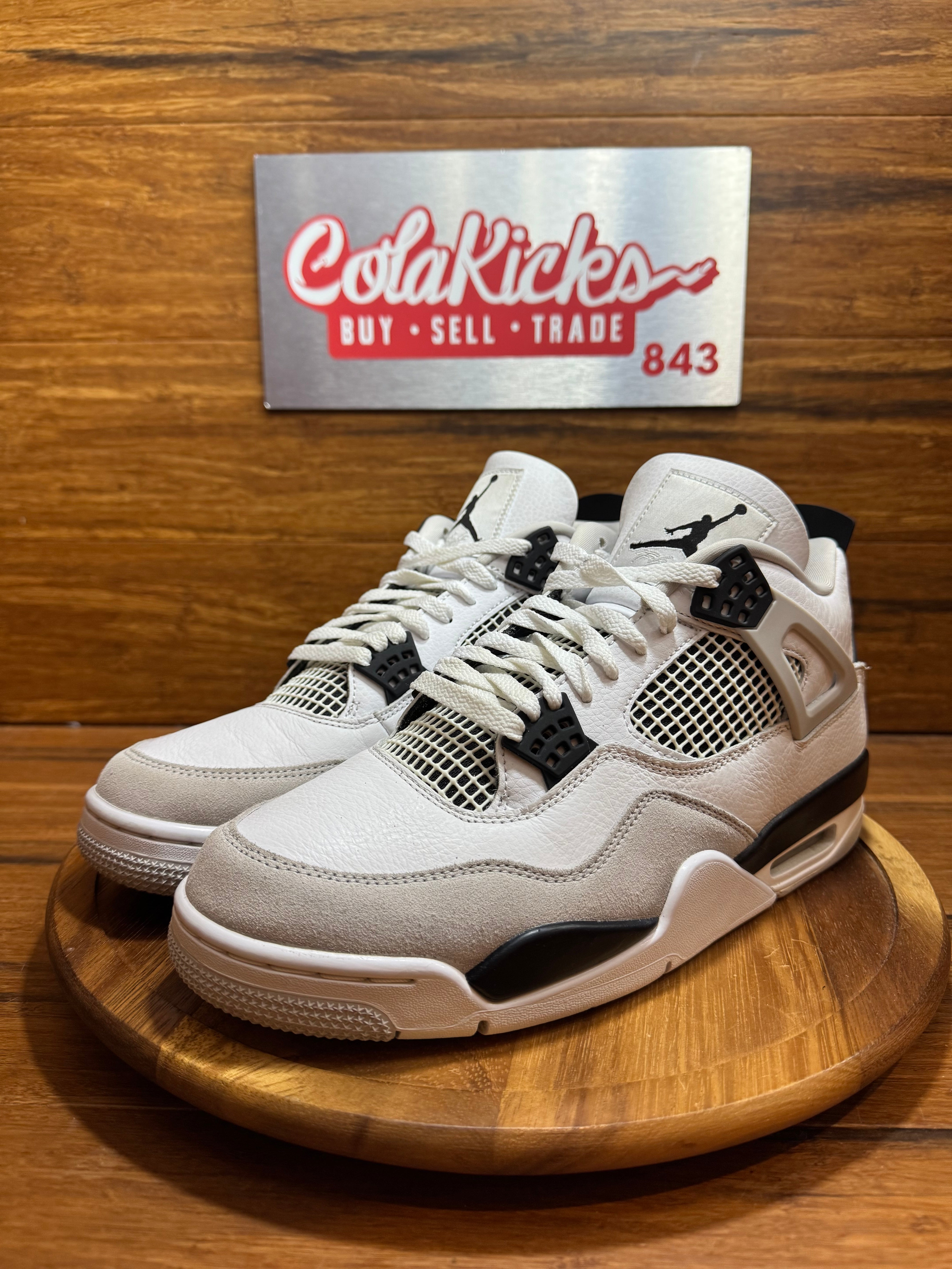 JORDAN 4 RETRO MILITARY BLACK