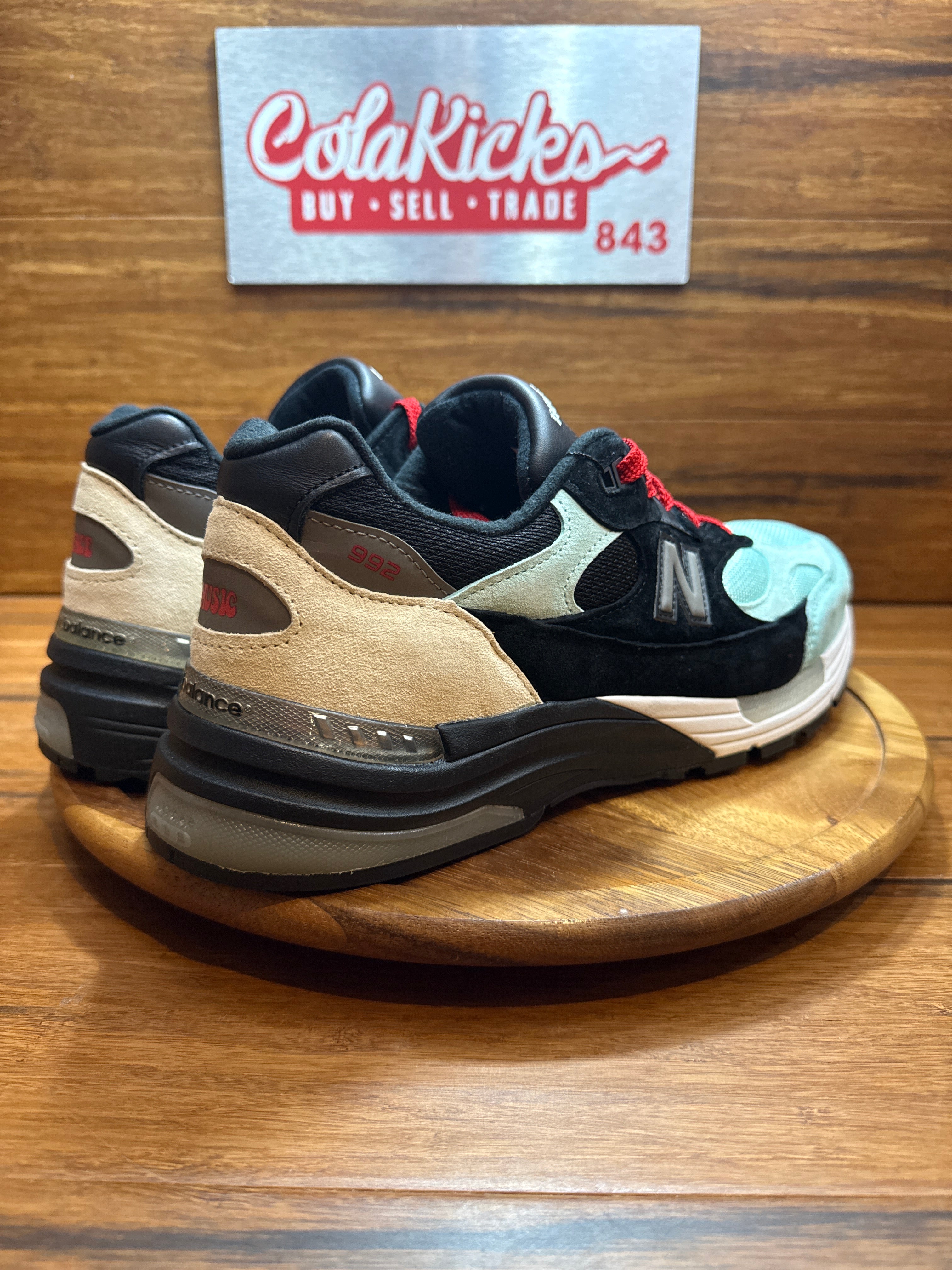 New Balance 992 Nice Kicks Amoeba Music Black