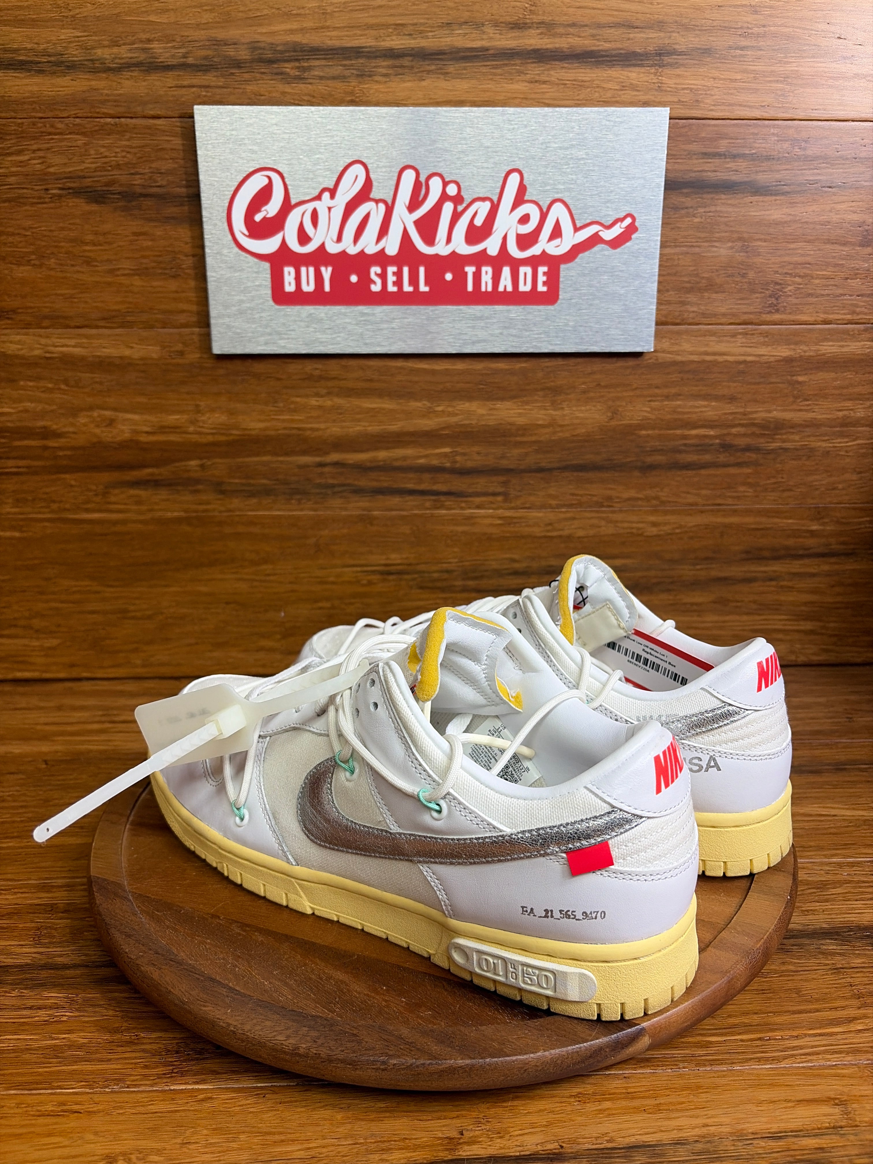 Nike Dunk Low Off-White Lot 1
