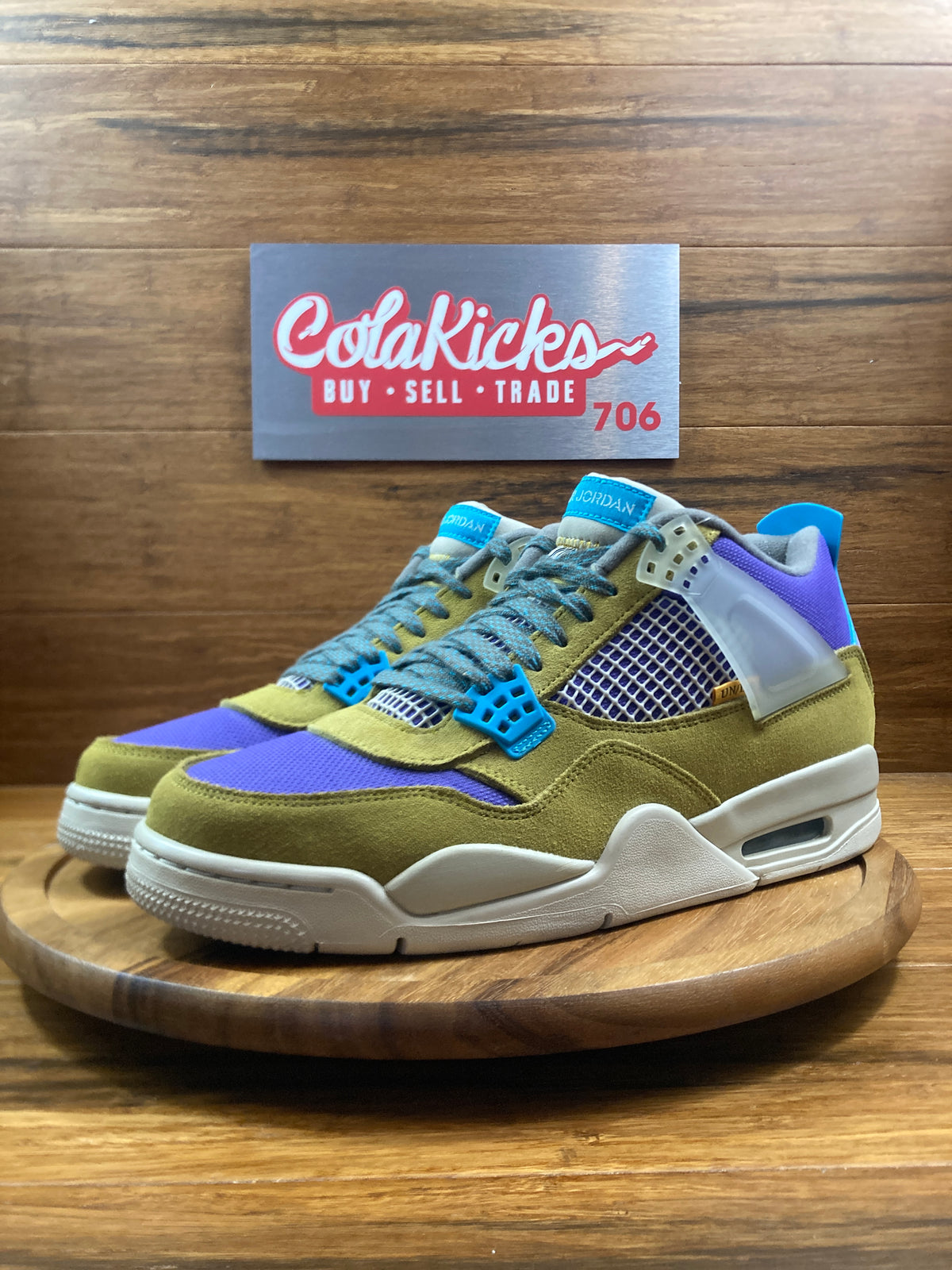 Jordan 4 Retro SP 30th Anniversary Union Desert Moss