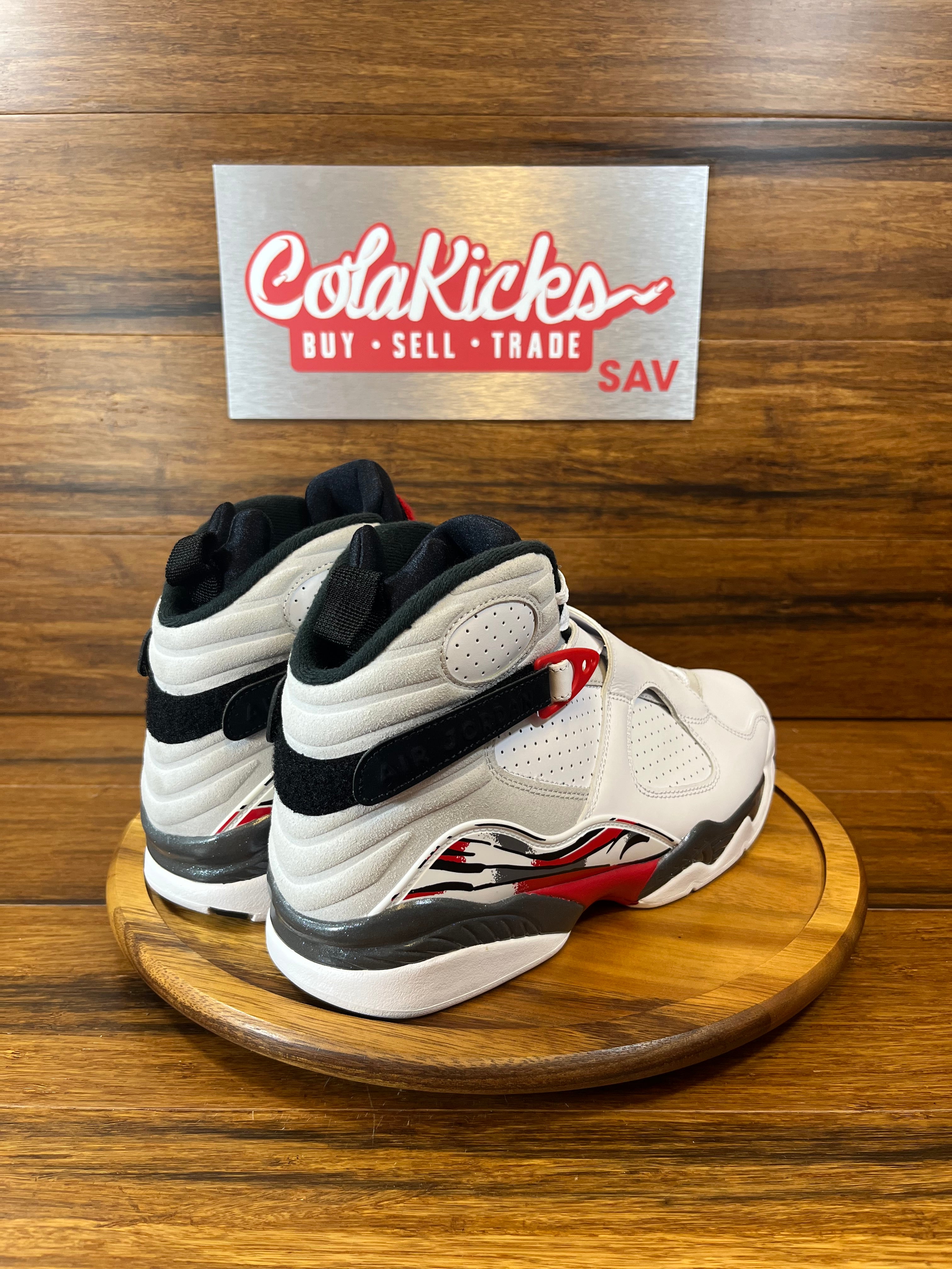 Jordan 8 Retro White True Red (2025)