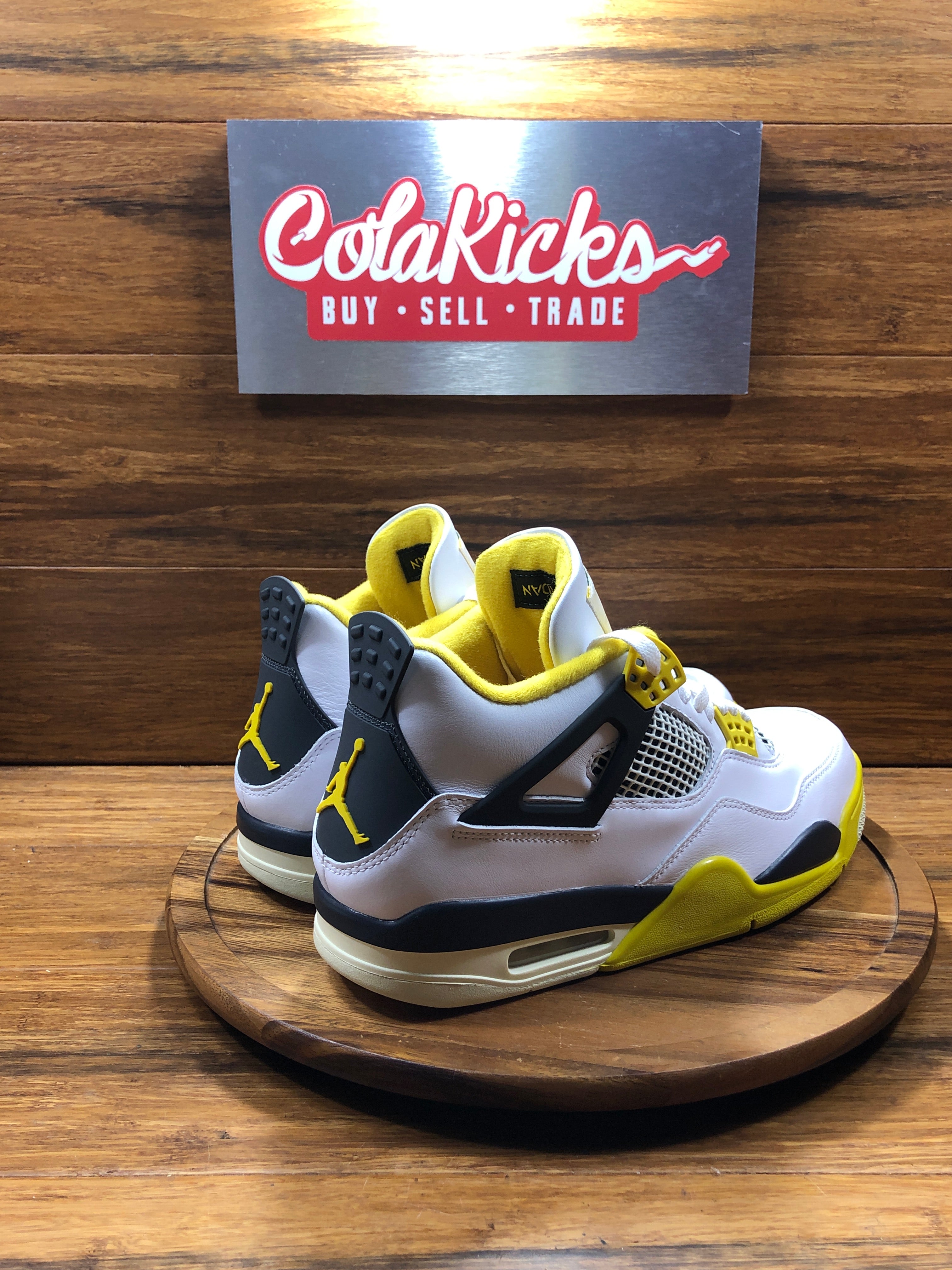 Jordan 4 Retro Vivid Sulfur (Women's)