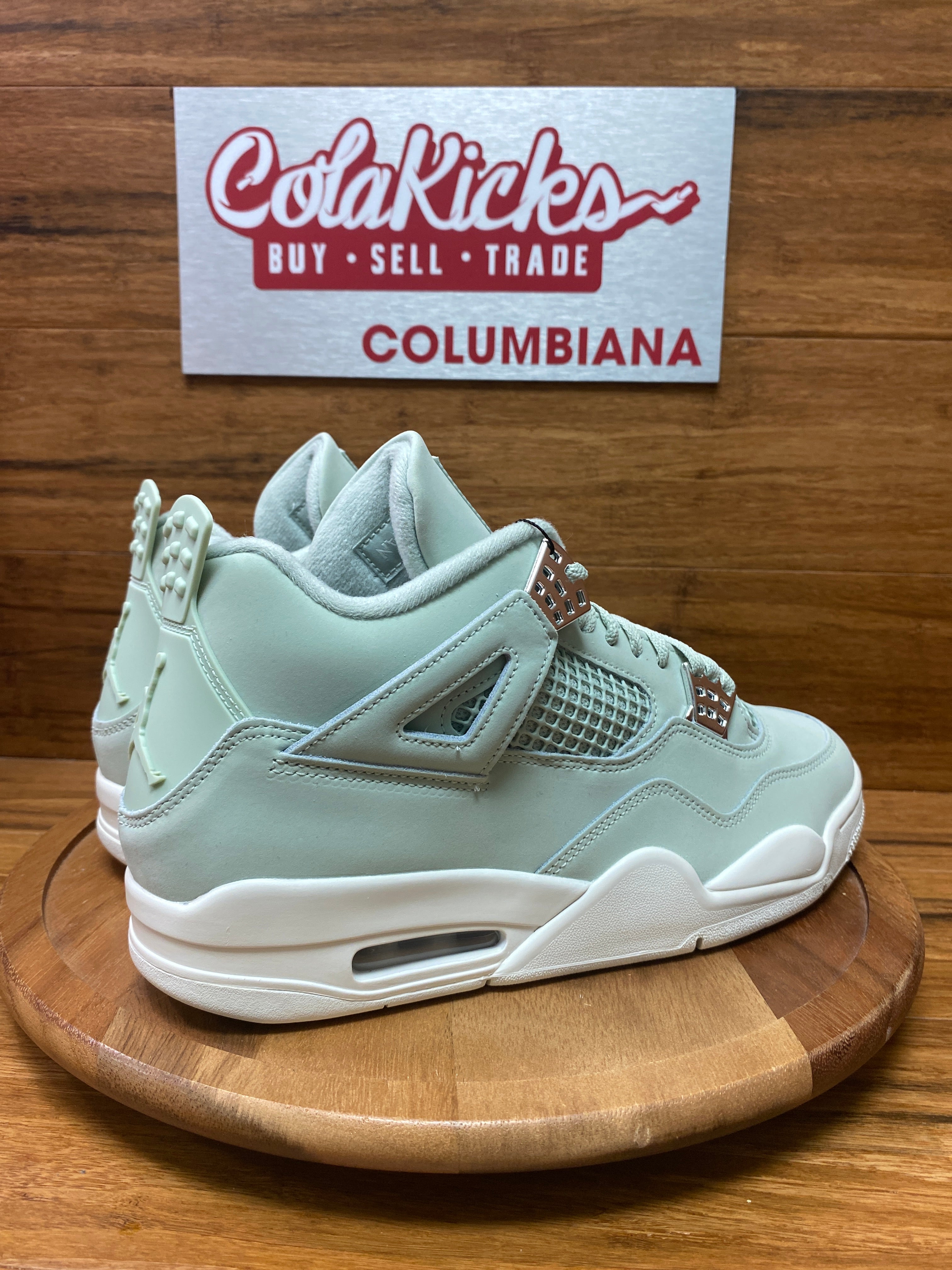 Jordan 4 Retro Seafoam Sail (Women's)