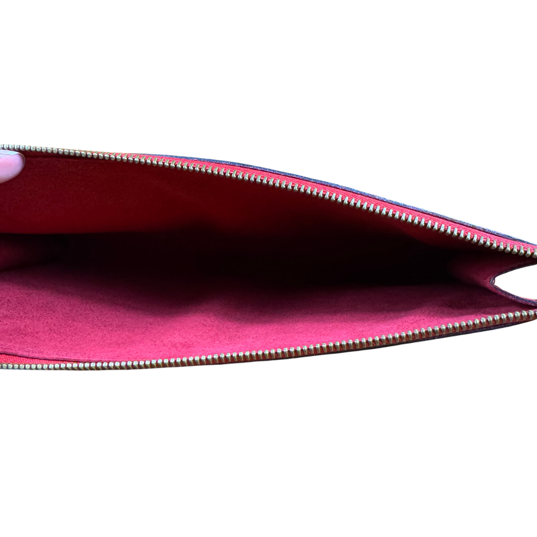 Louis Vuitton Epi Leather Pochette Red