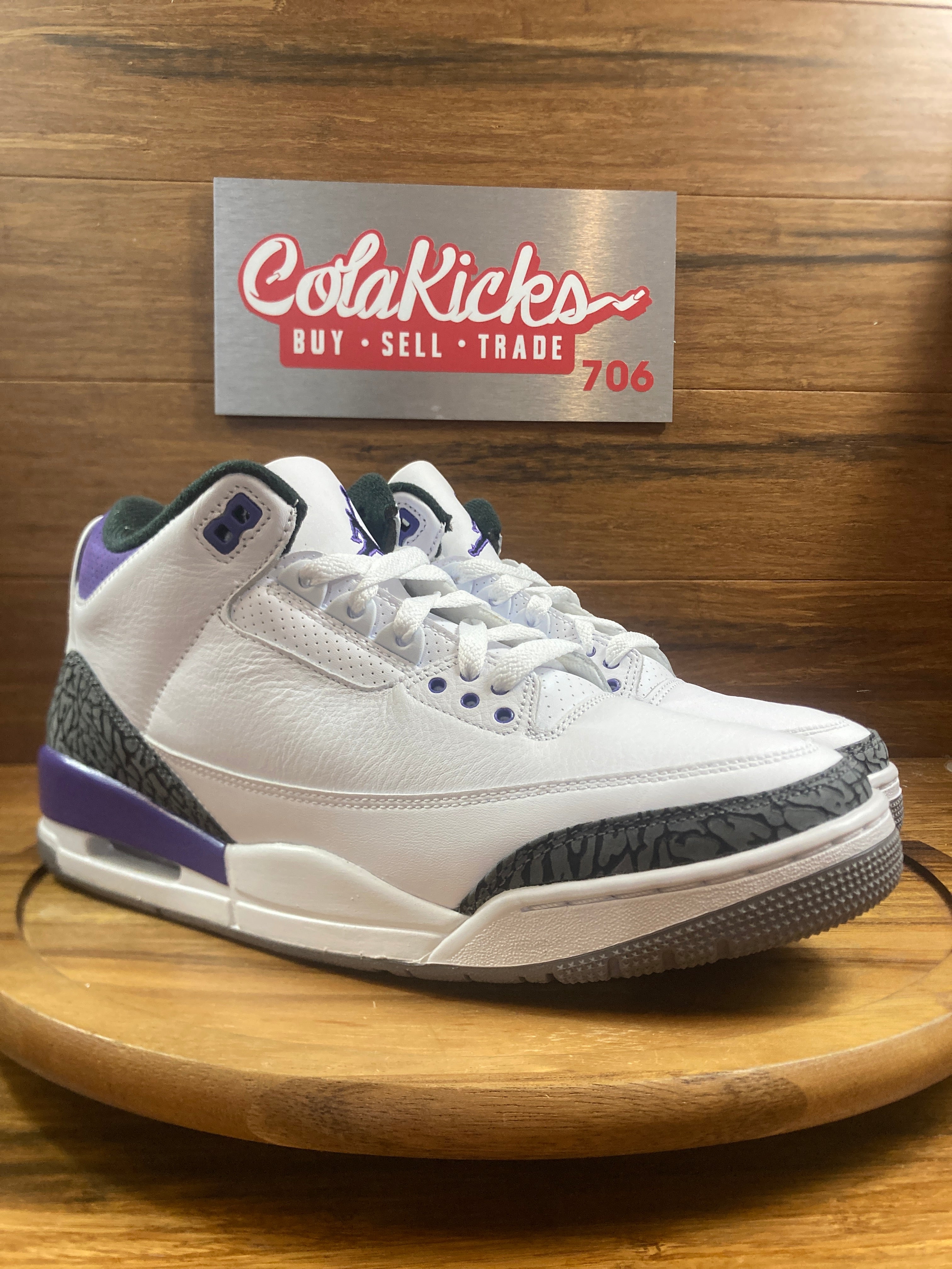 Jordan 3 Retro Dark Iris