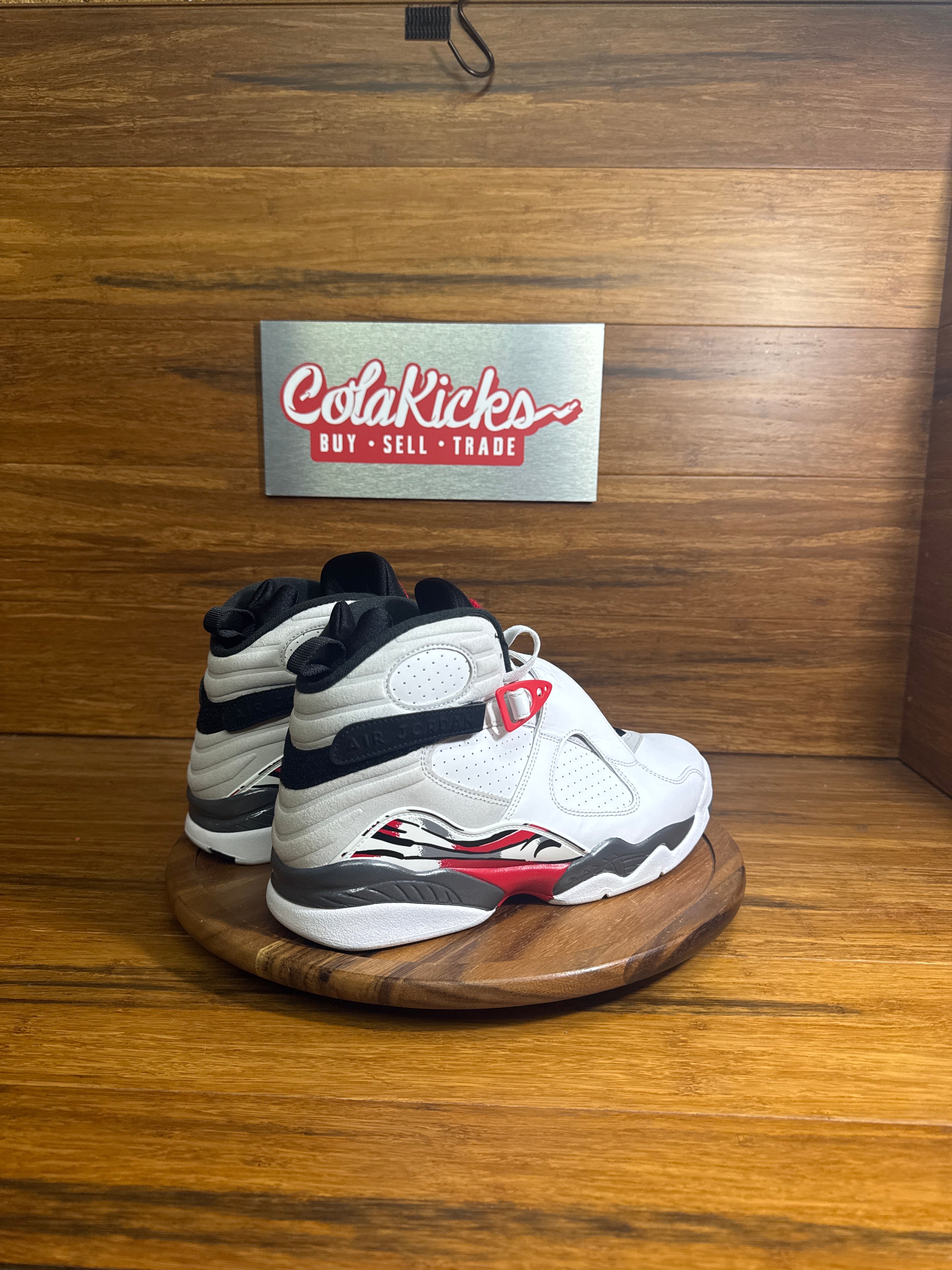 Jordan 8 Retro White True Red (2025)