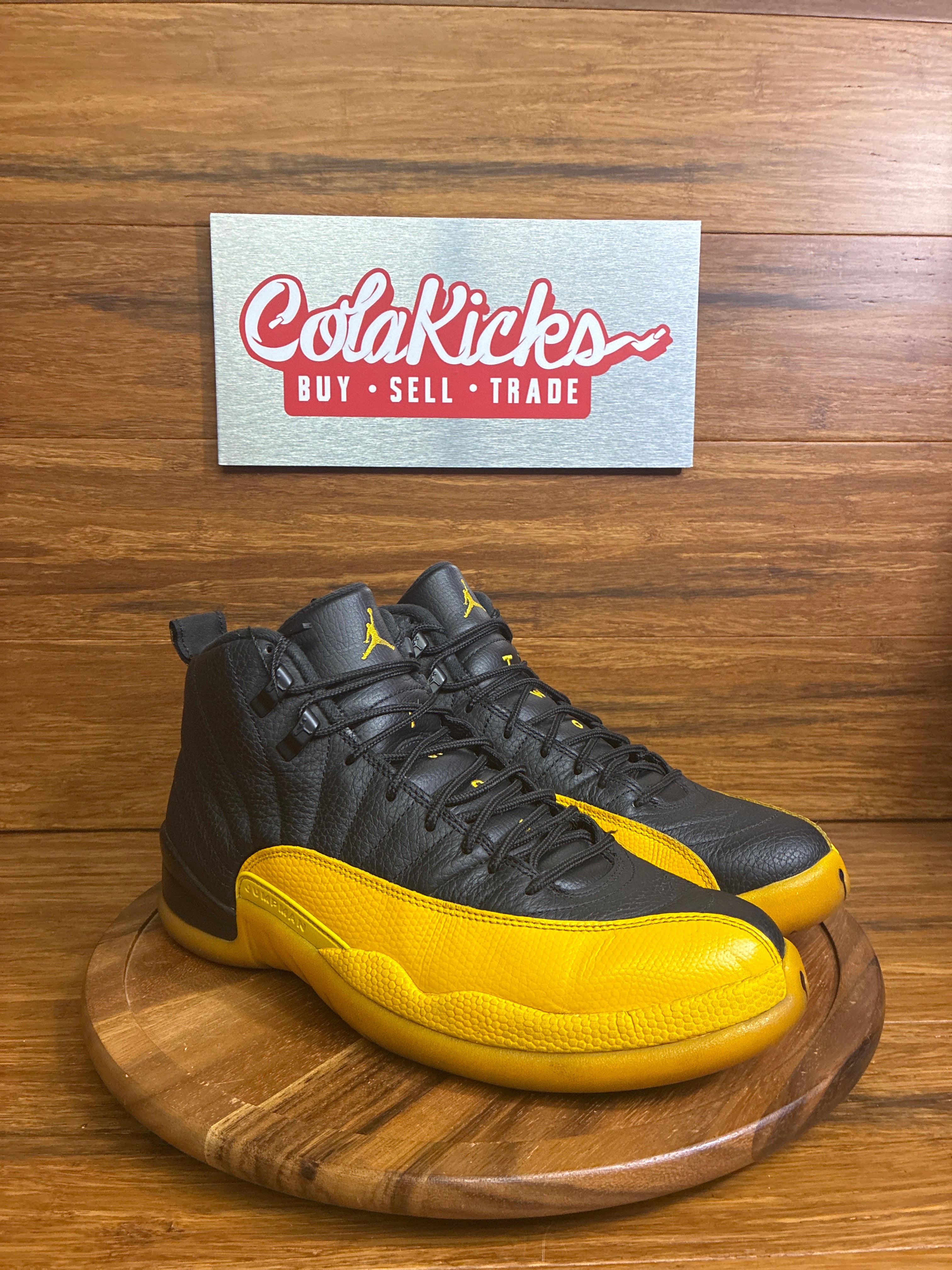 Jordan 12 Retro Black University Gold