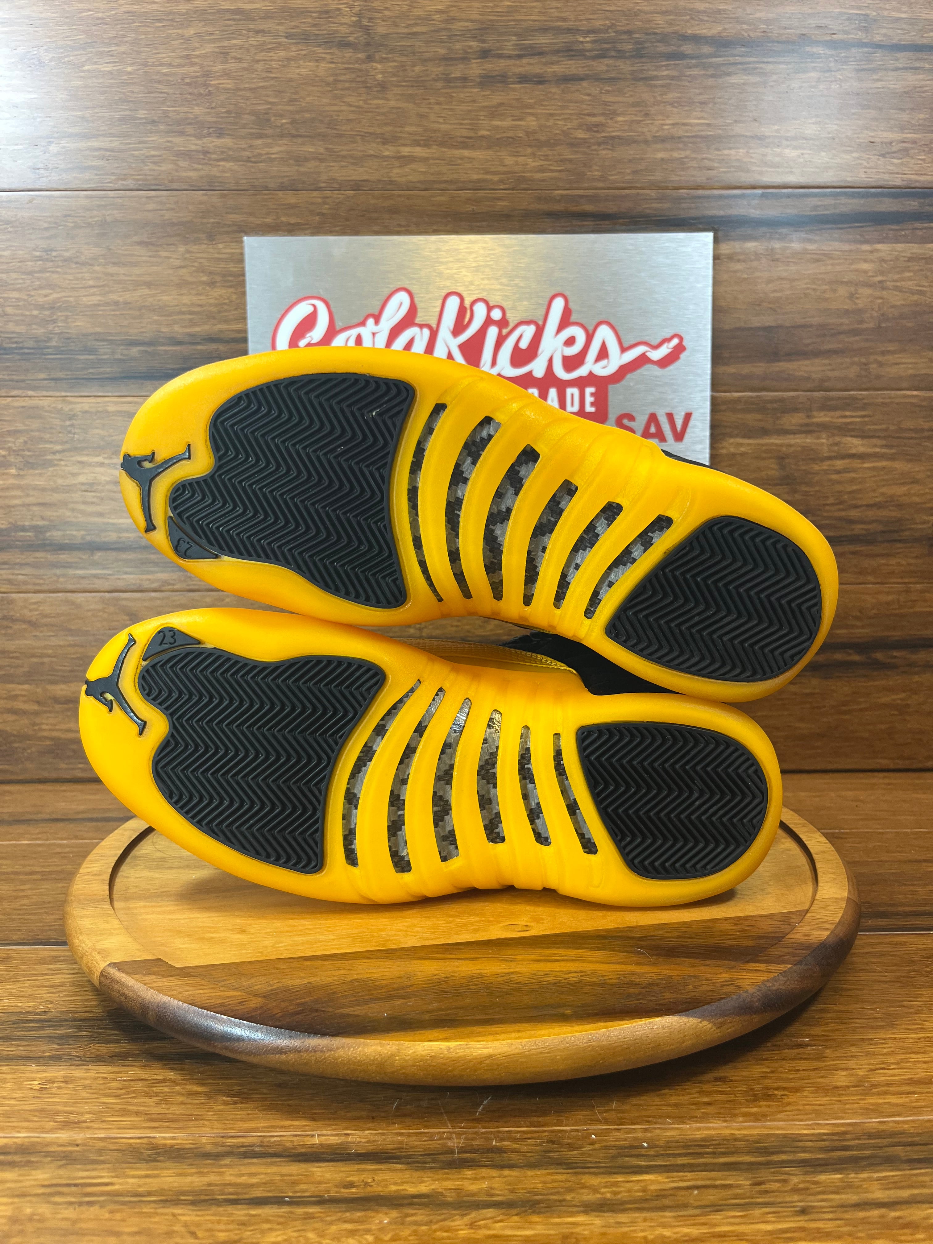 Jordan 12 Retro Black University Gold