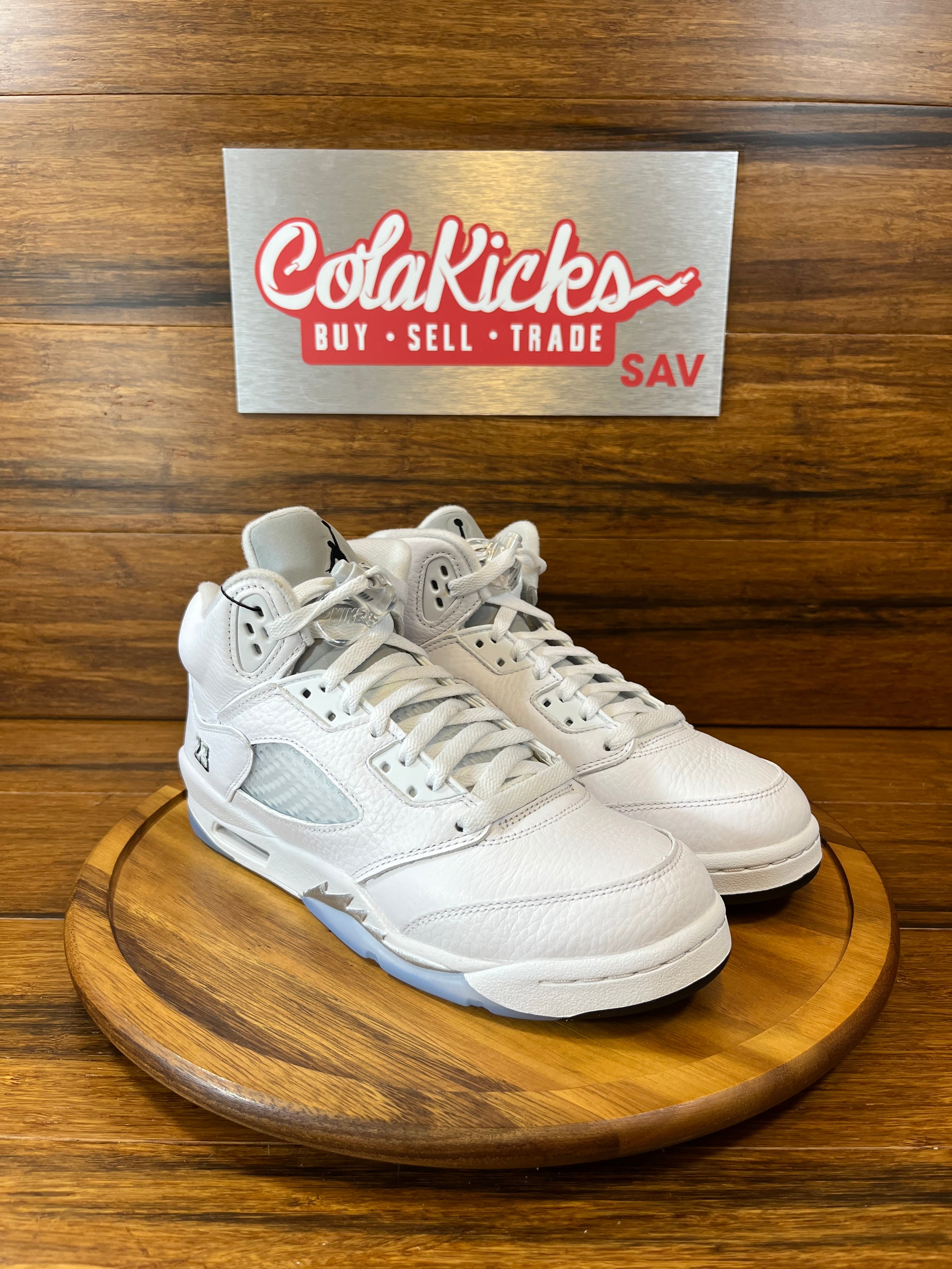 Jordan 5 Retro White Metallic (2026) (GS)