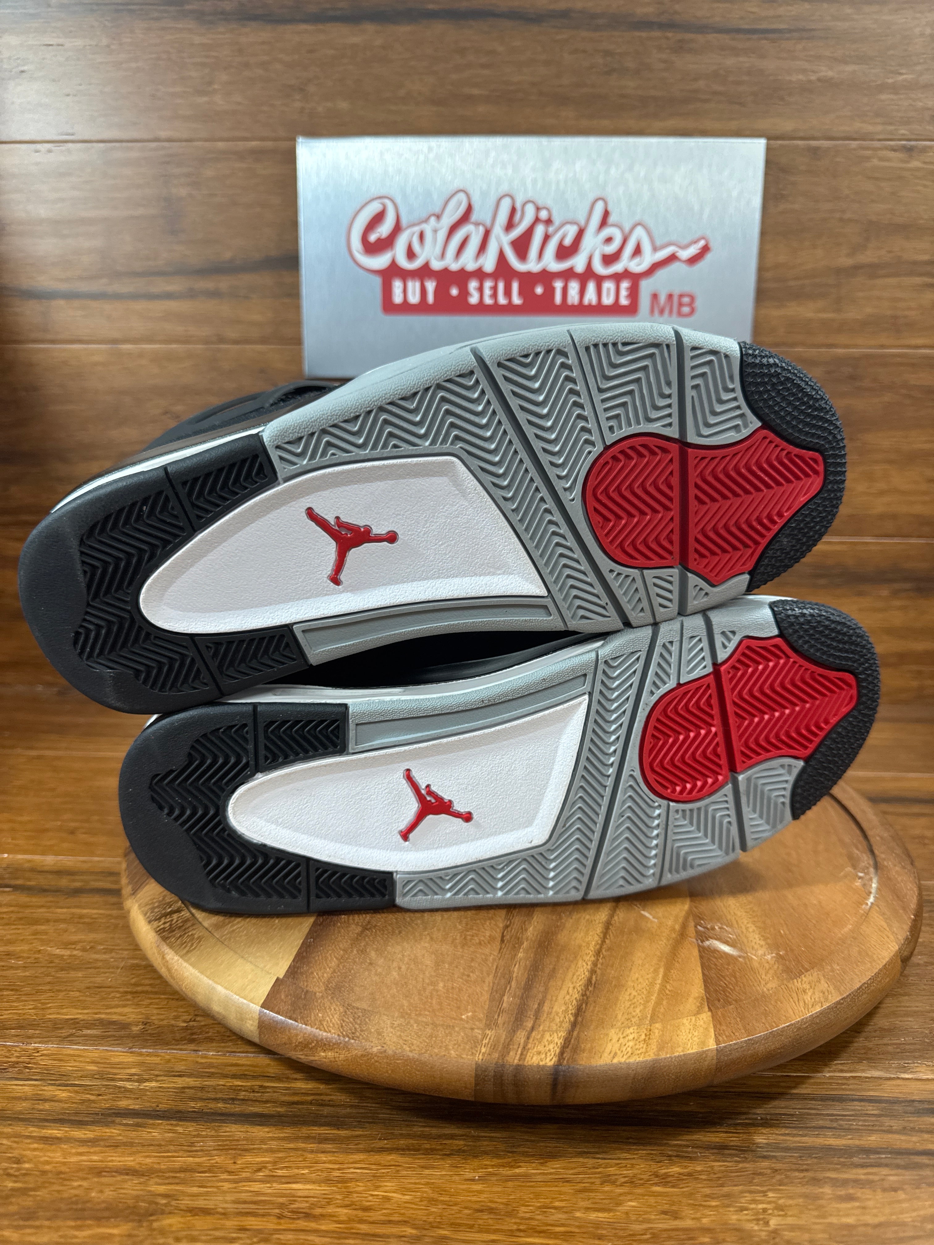 Jordan 4 Retro SE Black Canvas