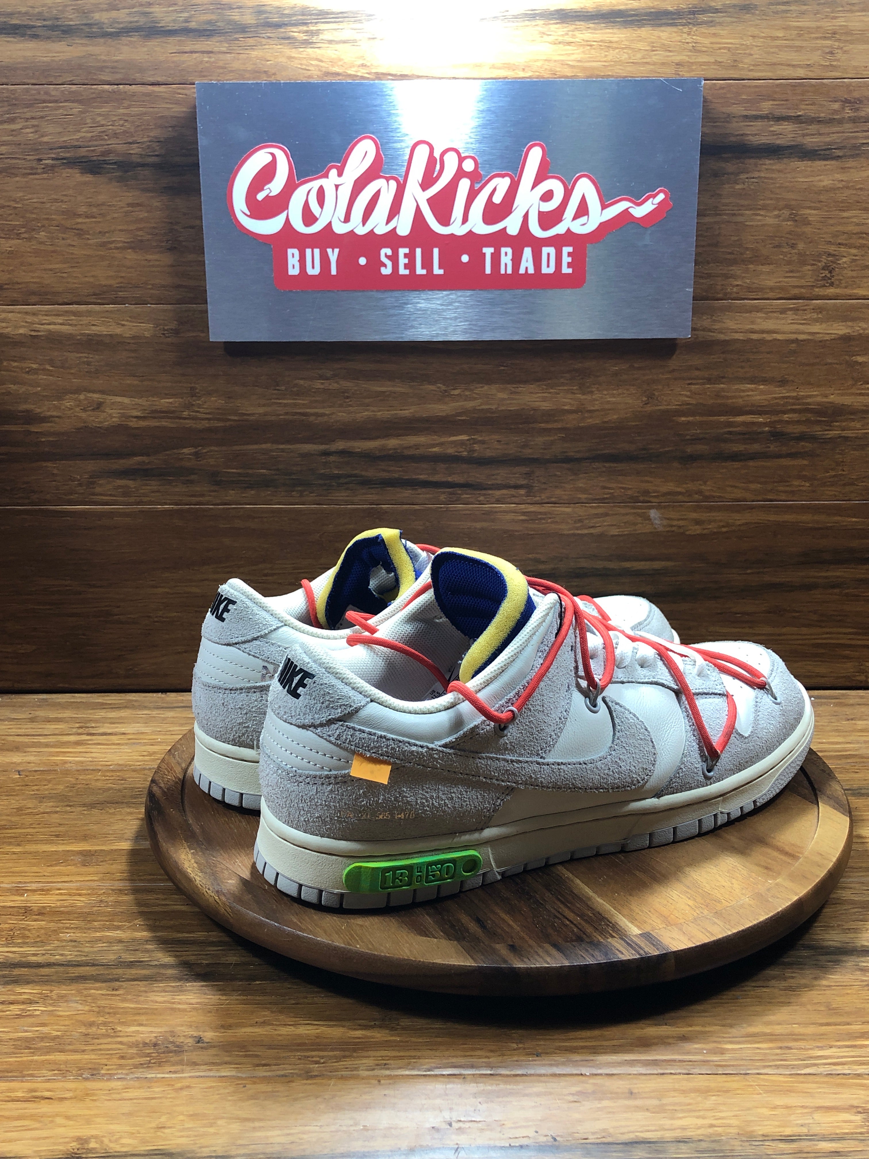 Nike Dunk Low Off-White Lot 13