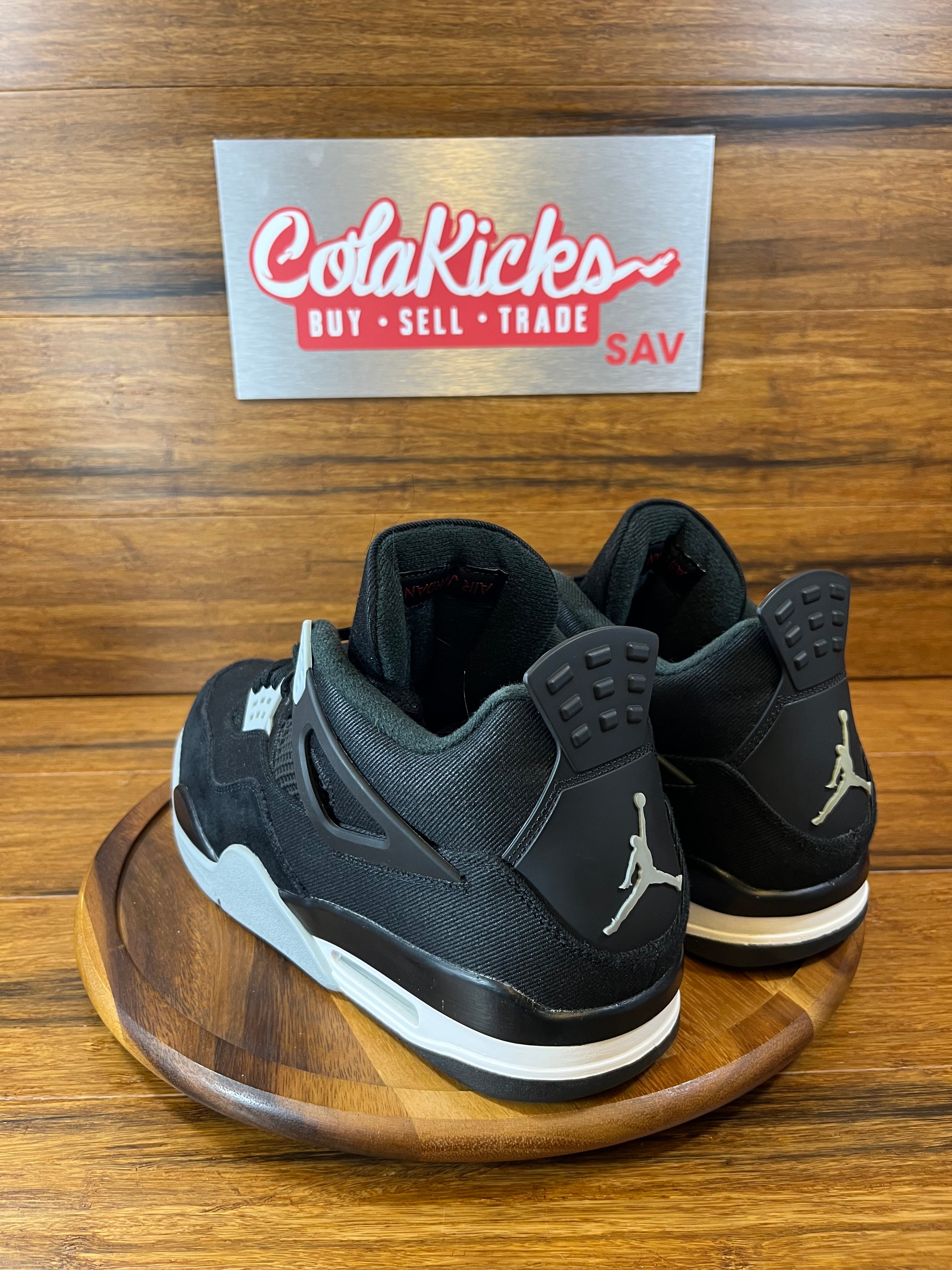 Jordan 4 Retro SE Black Canvas