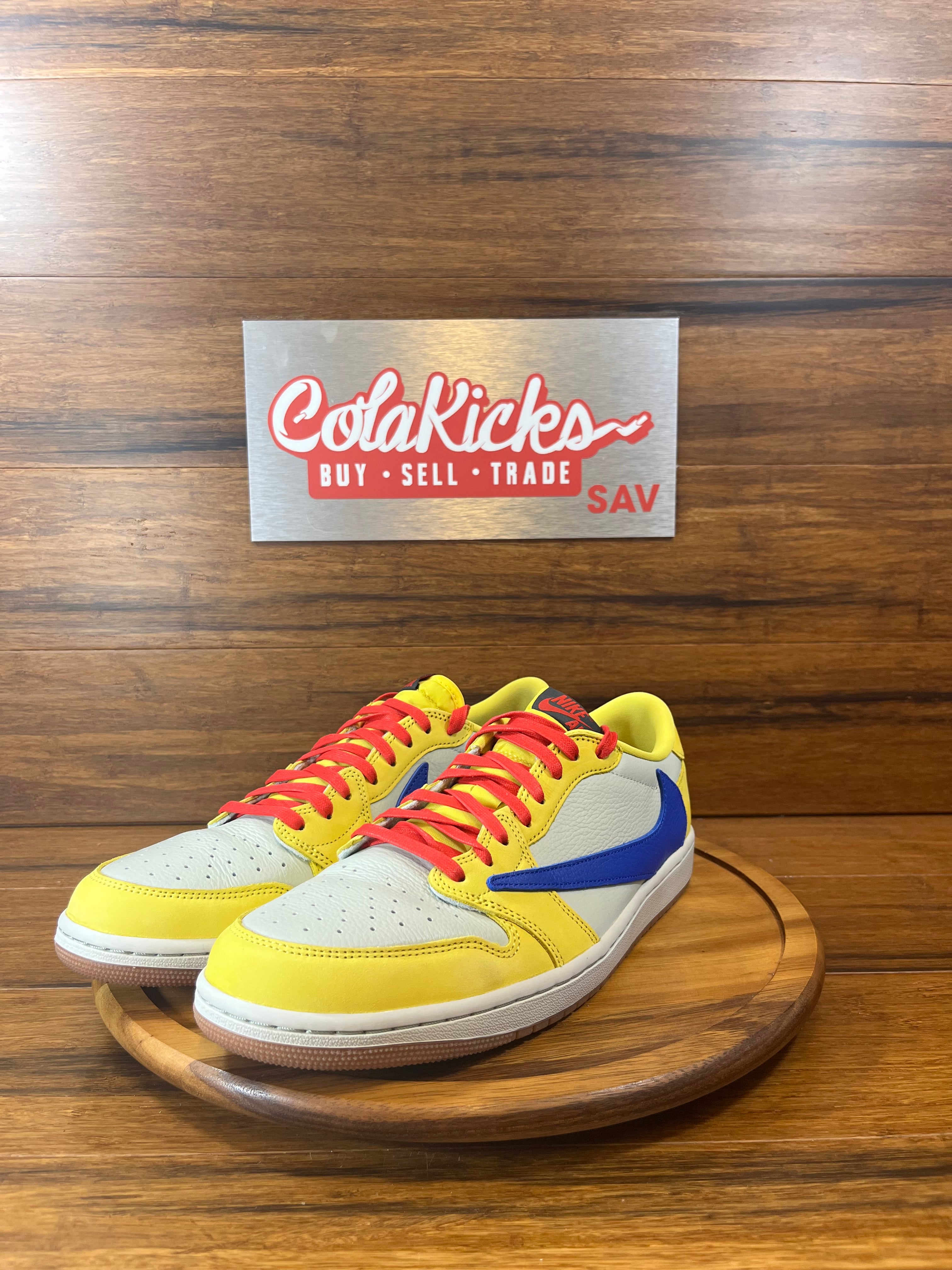 Jordan 1 Retro Low OG SP Travis Scott Canary (Women's)