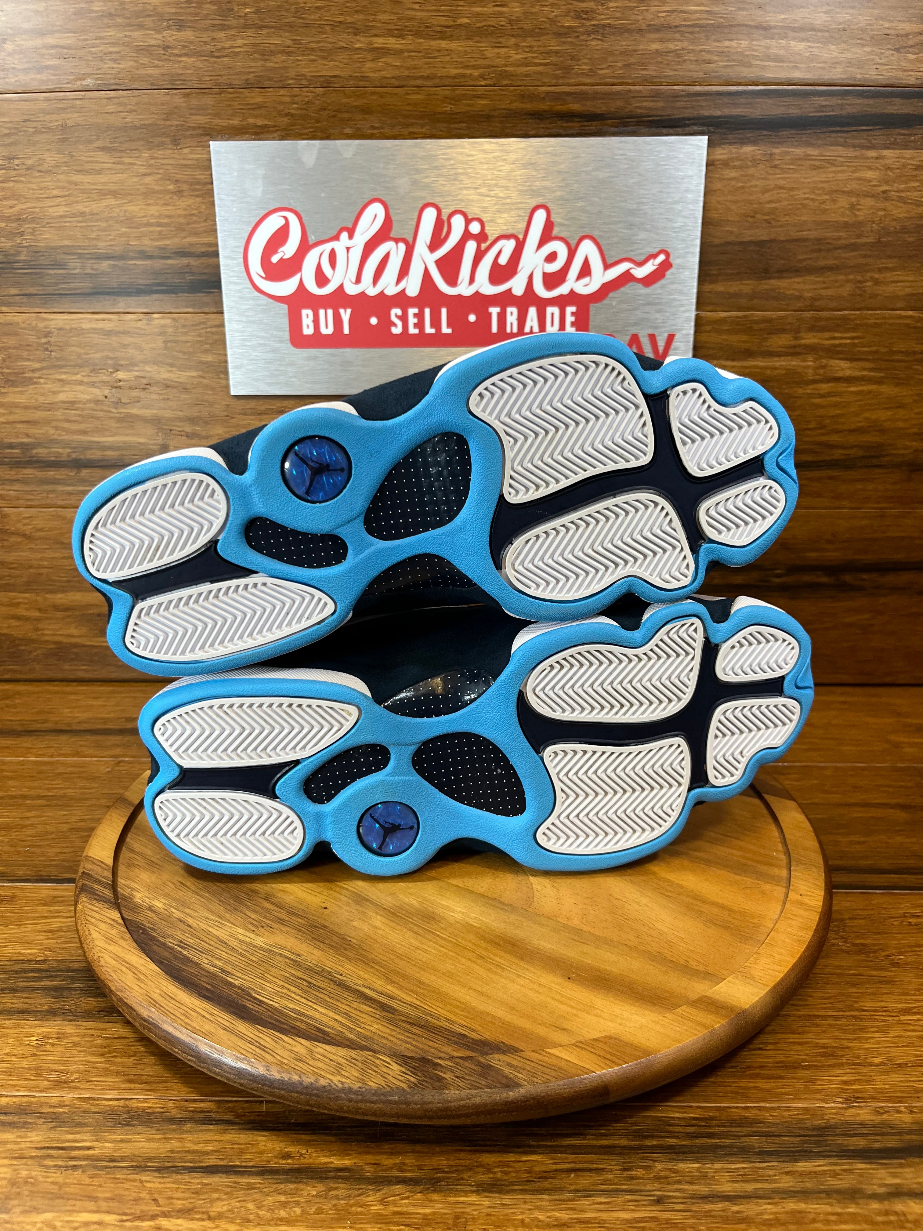 Jordan 13 Retro Obsidian Powder Blue White