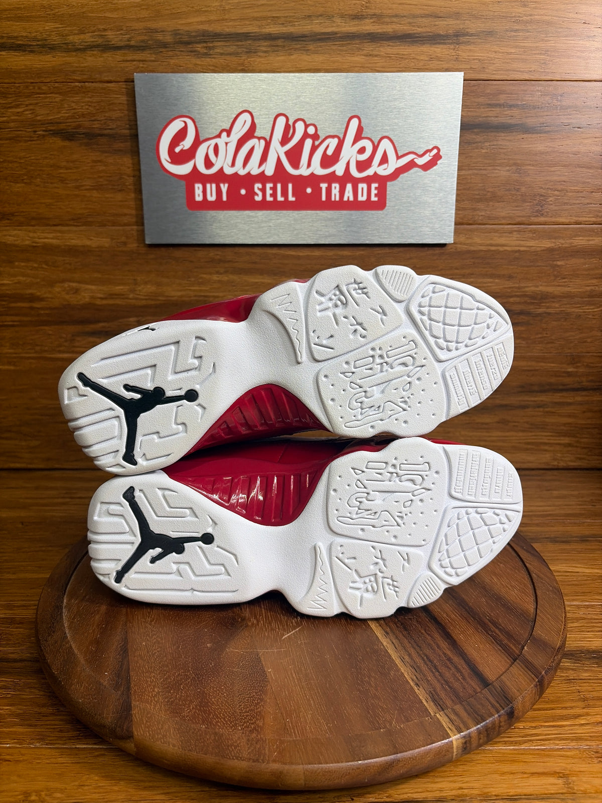Jordan 9 Retro White Gym Red