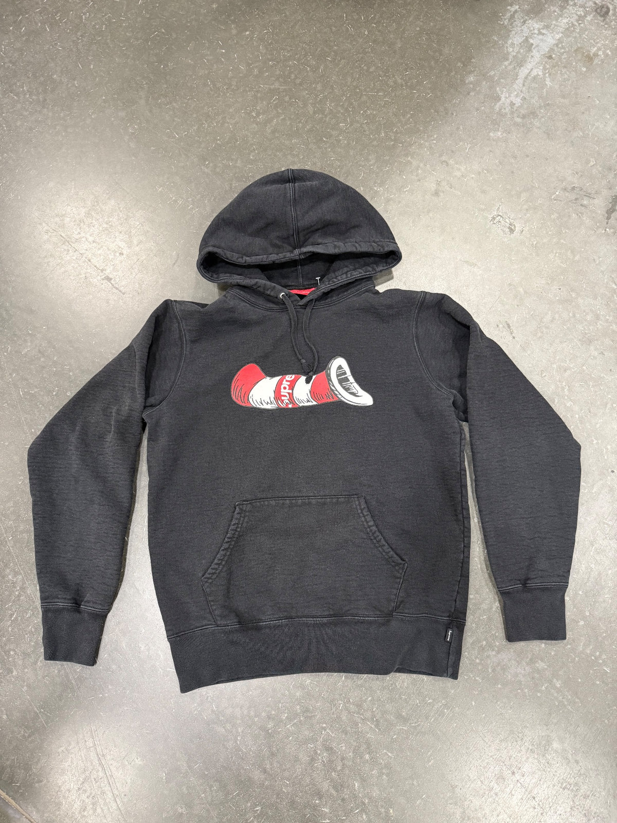 Supreme Cat in the Hat Hooded Sweatshirt Black