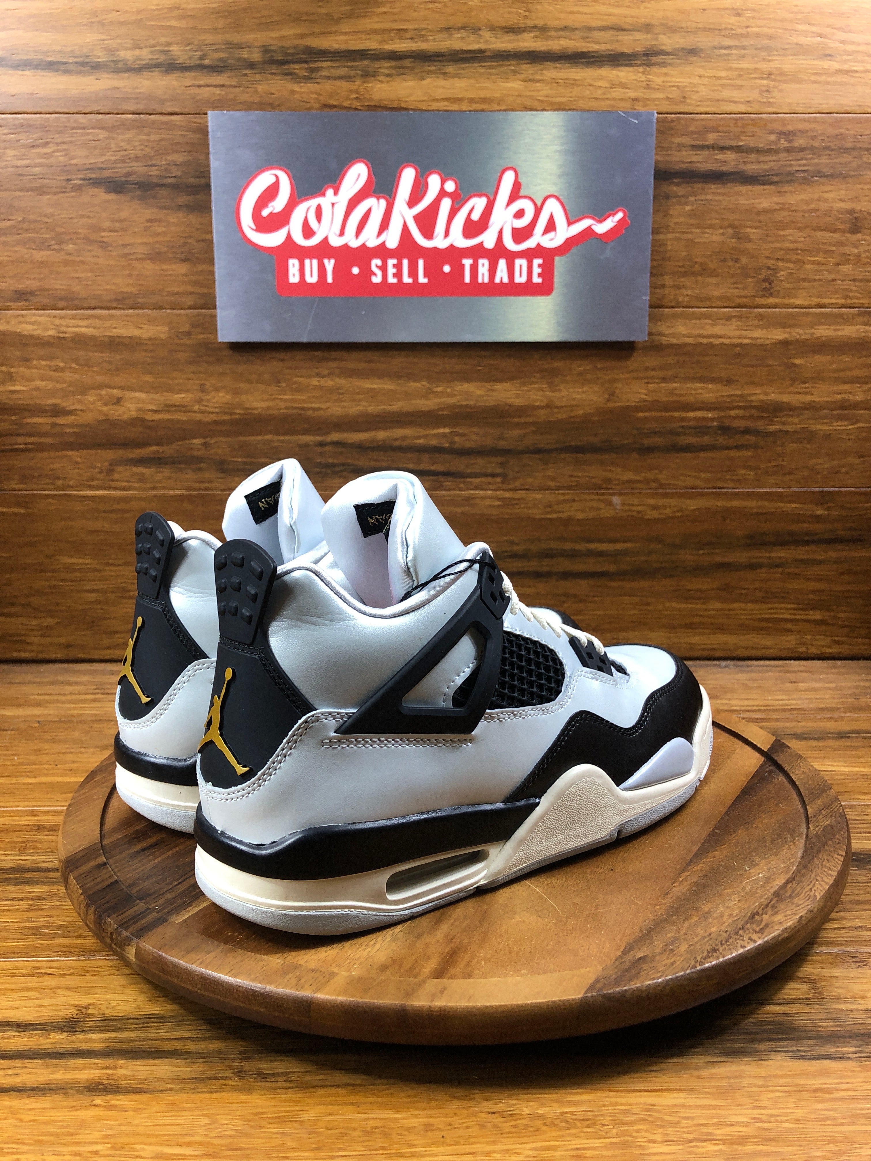 Jordan 4 Retro Platinum Gold (GS)