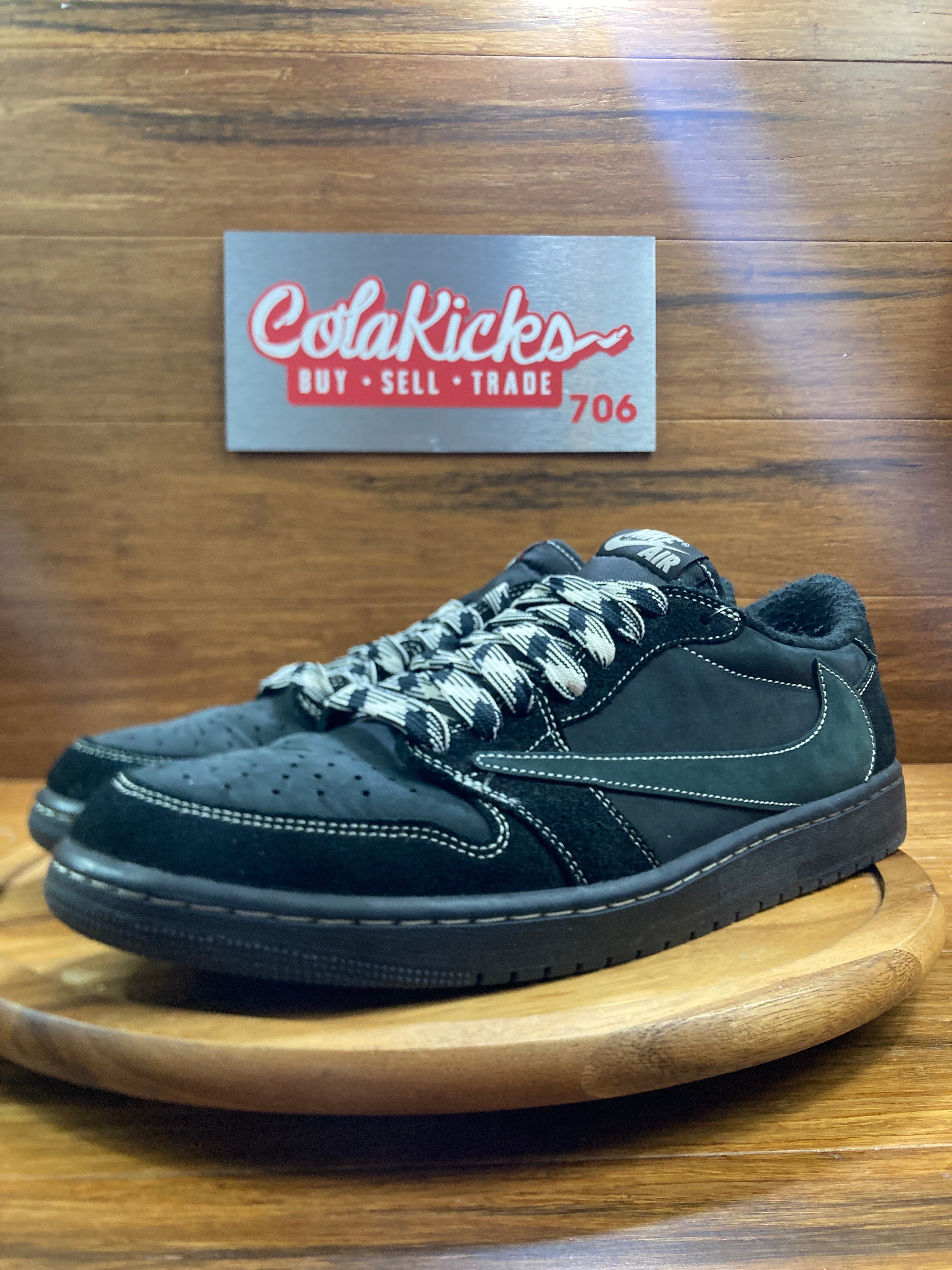 Jordan 1 Retro Low OG SP Travis Scott Black Phantom