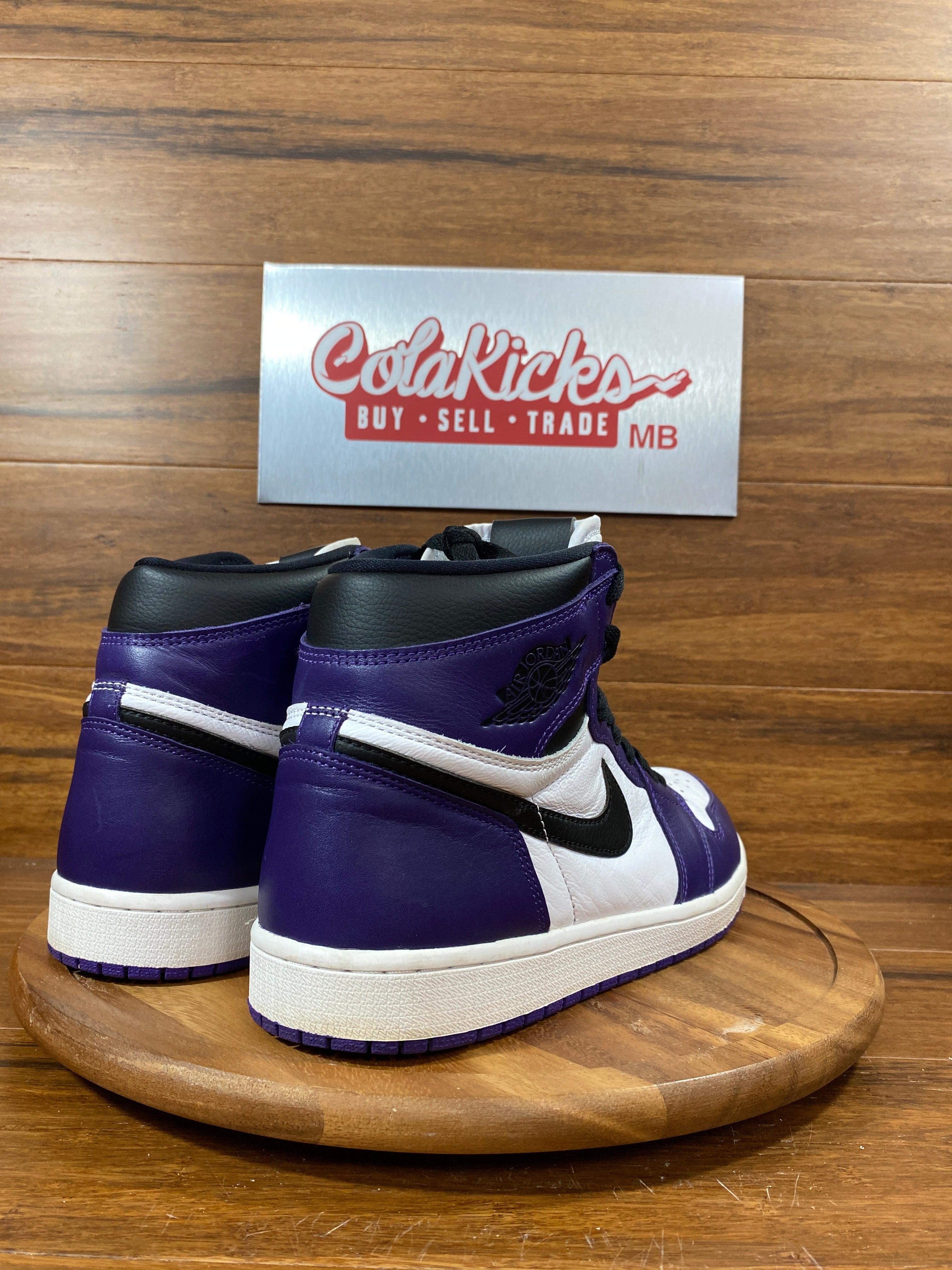 Jordan 1 Retro High Court Purple White