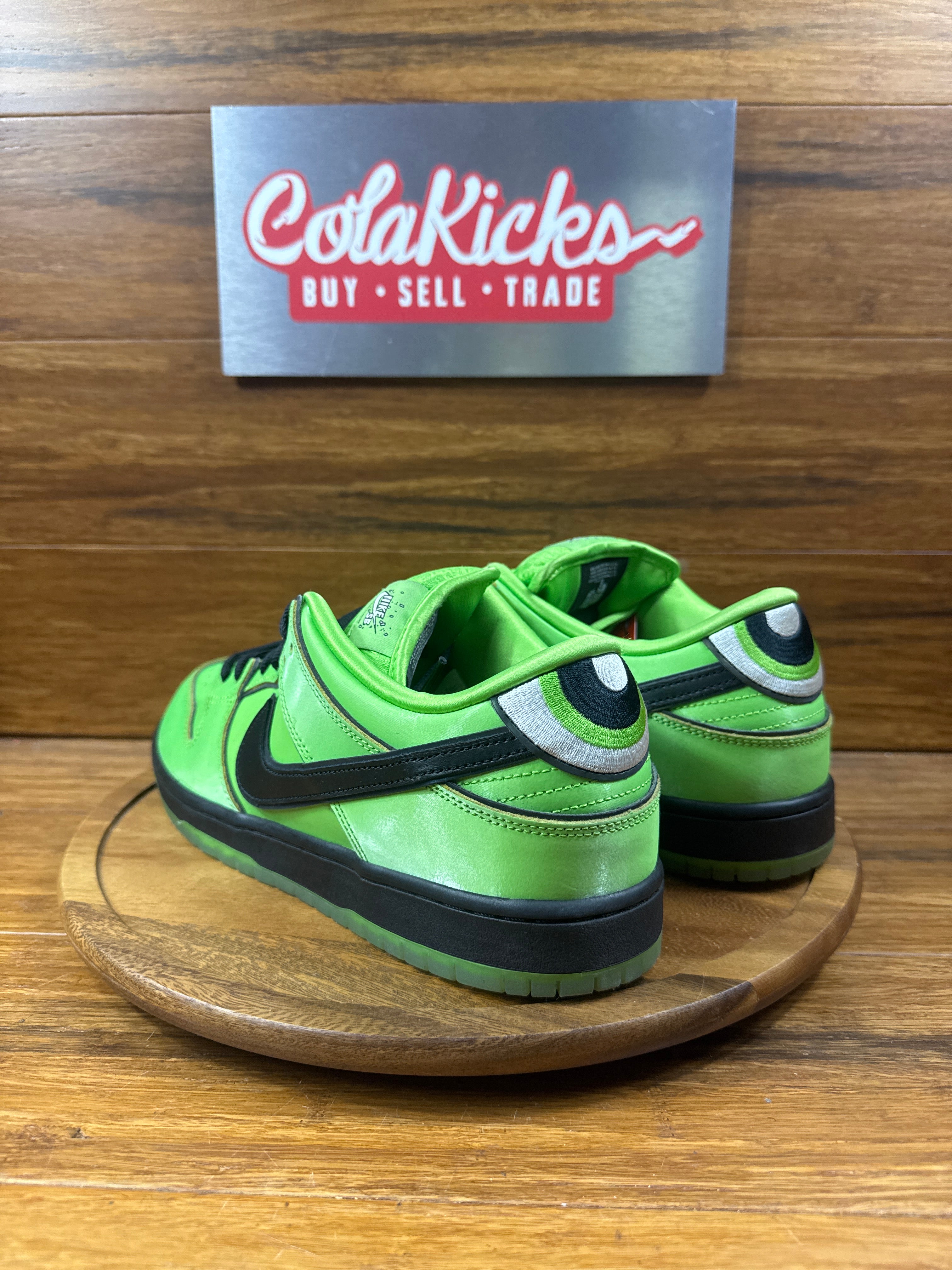 Nike SB Dunk Low The Powerpuff Girls Buttercup