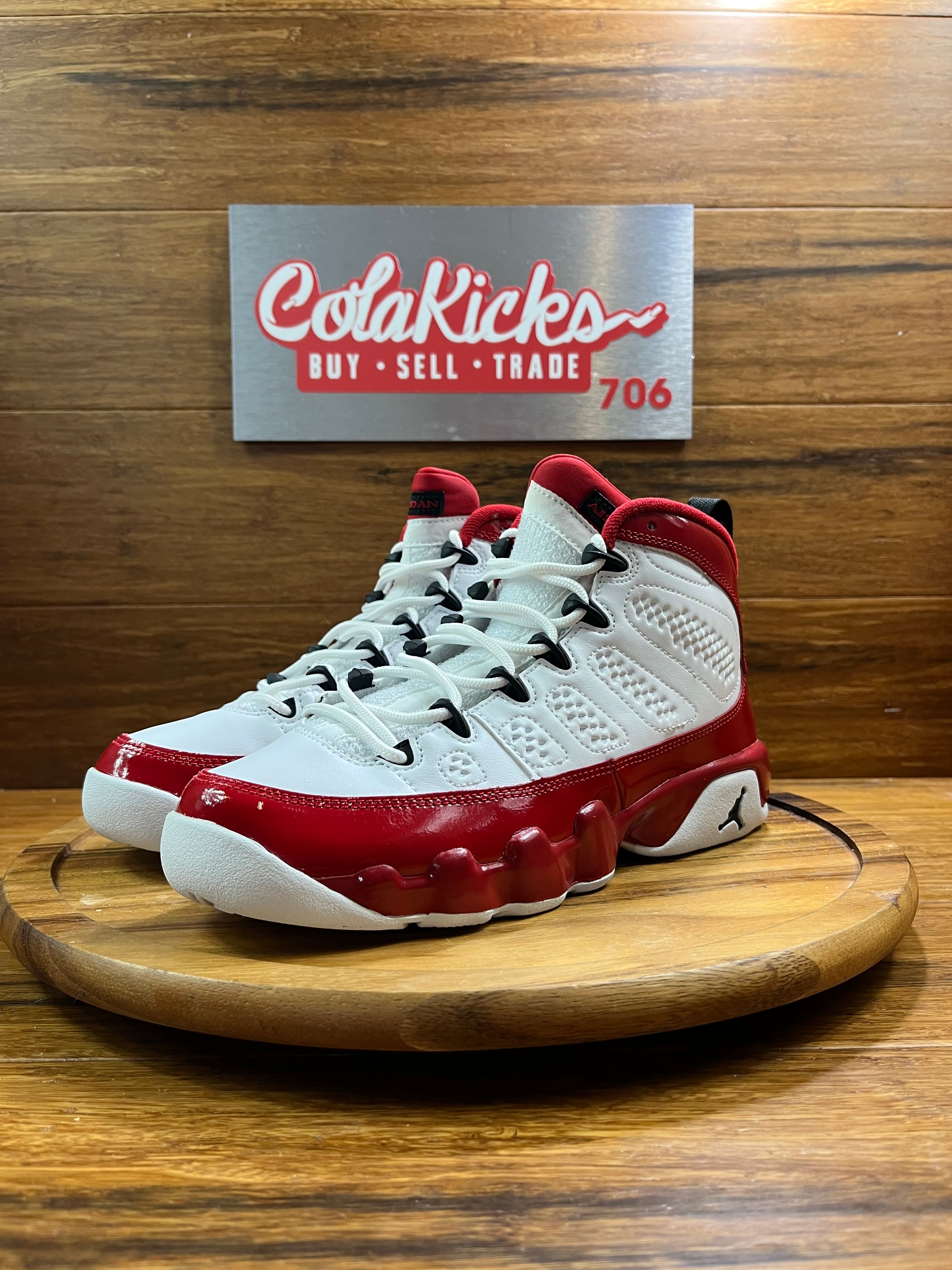 Jordan 9 Retro White Gym Red (GS)