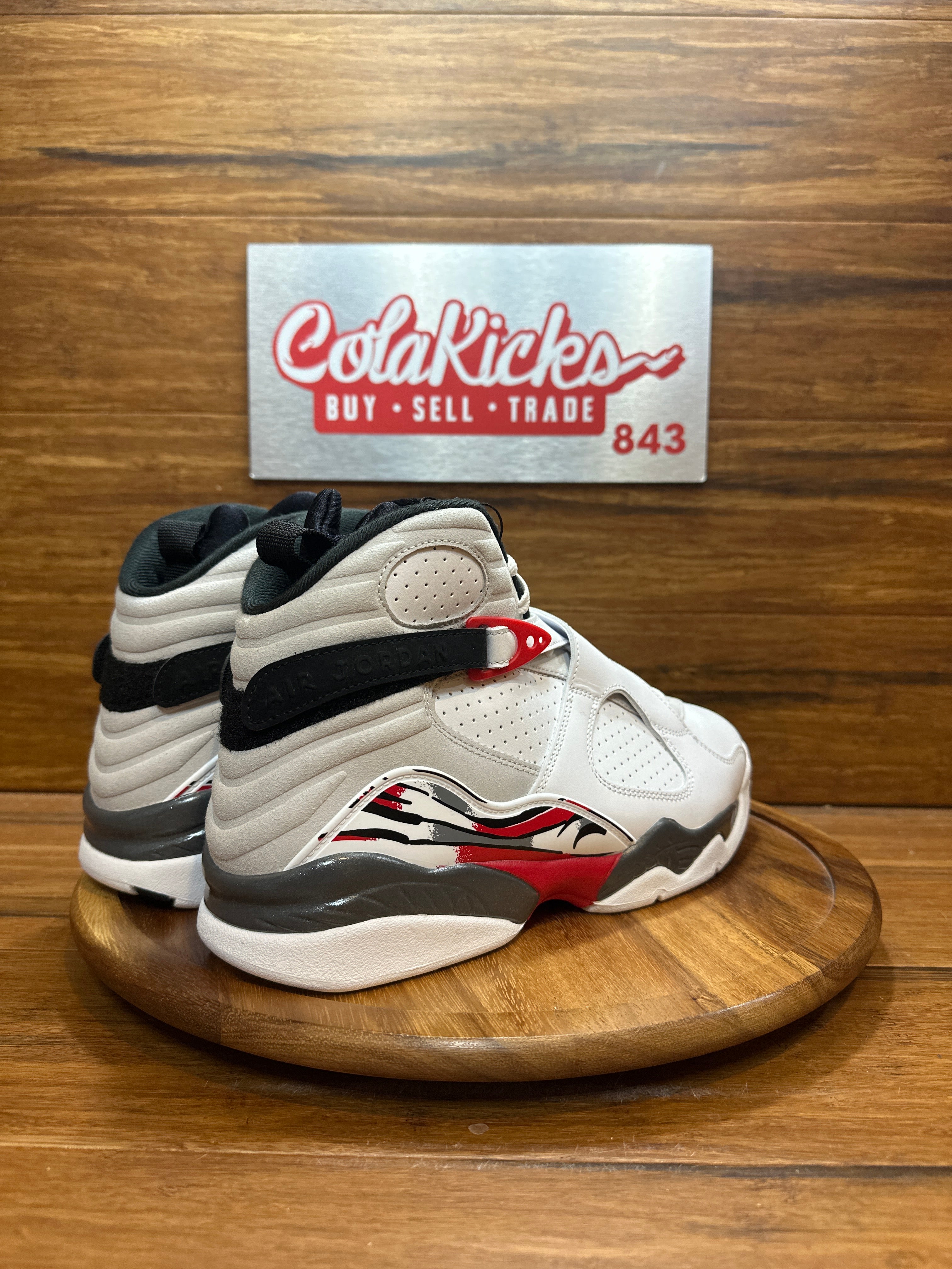 Jordan 8 Retro White True Red (2025)