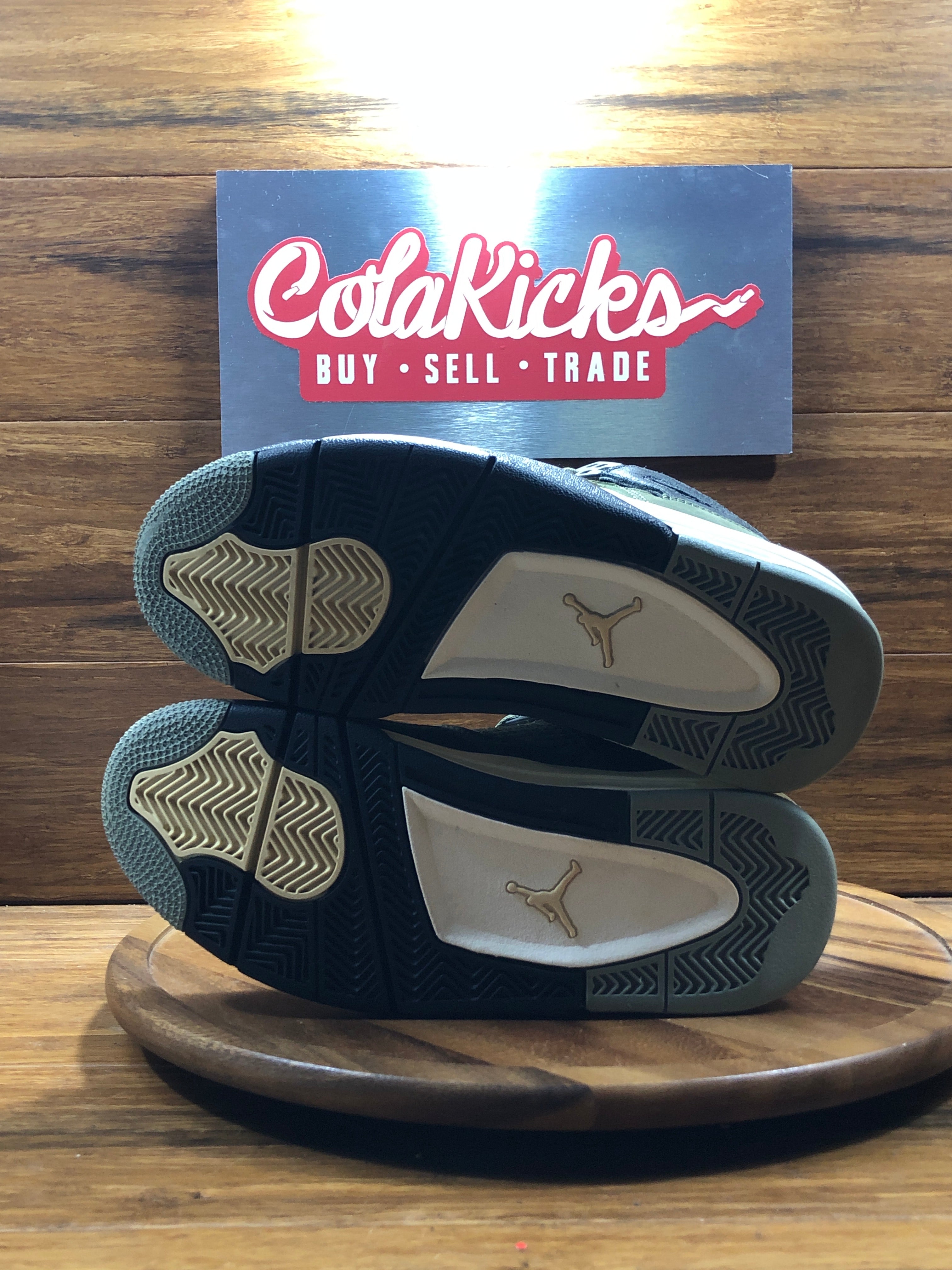 Jordan 4 Retro SE Craft Medium Olive (GS)