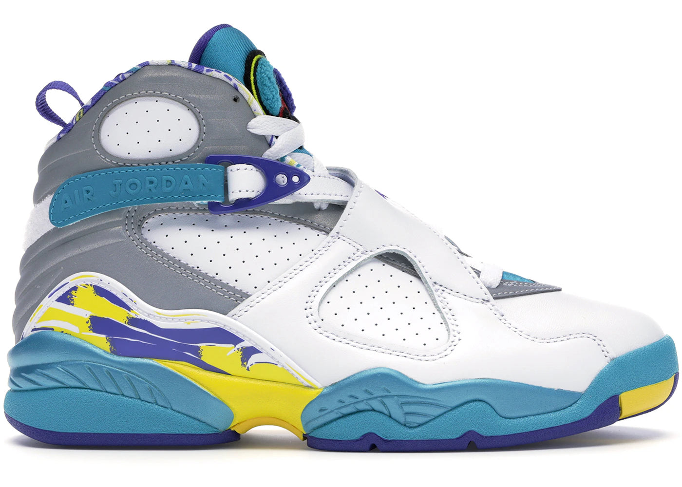 Jordan 8 Retro White Aqua (2019) (Women's)