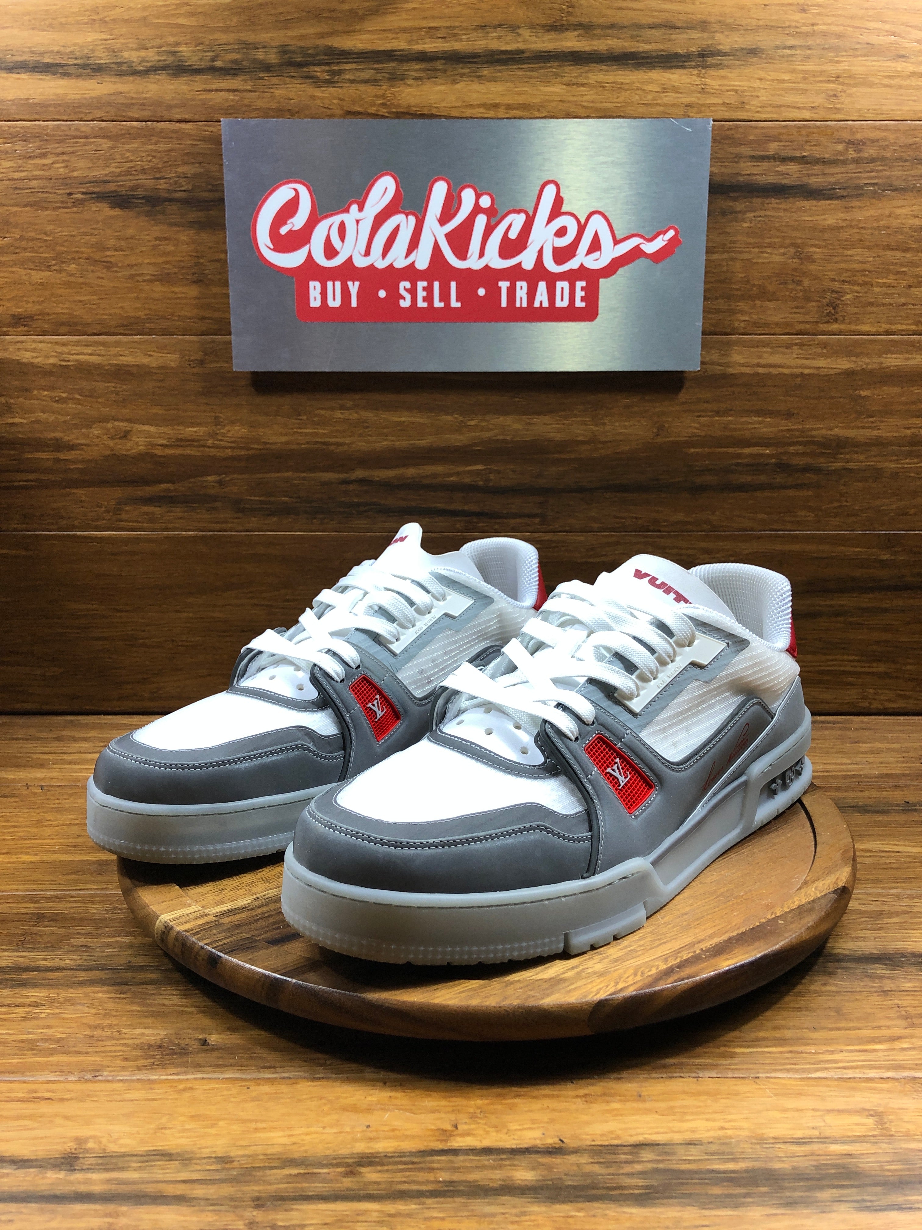 Louis Vuitton Trainer Red