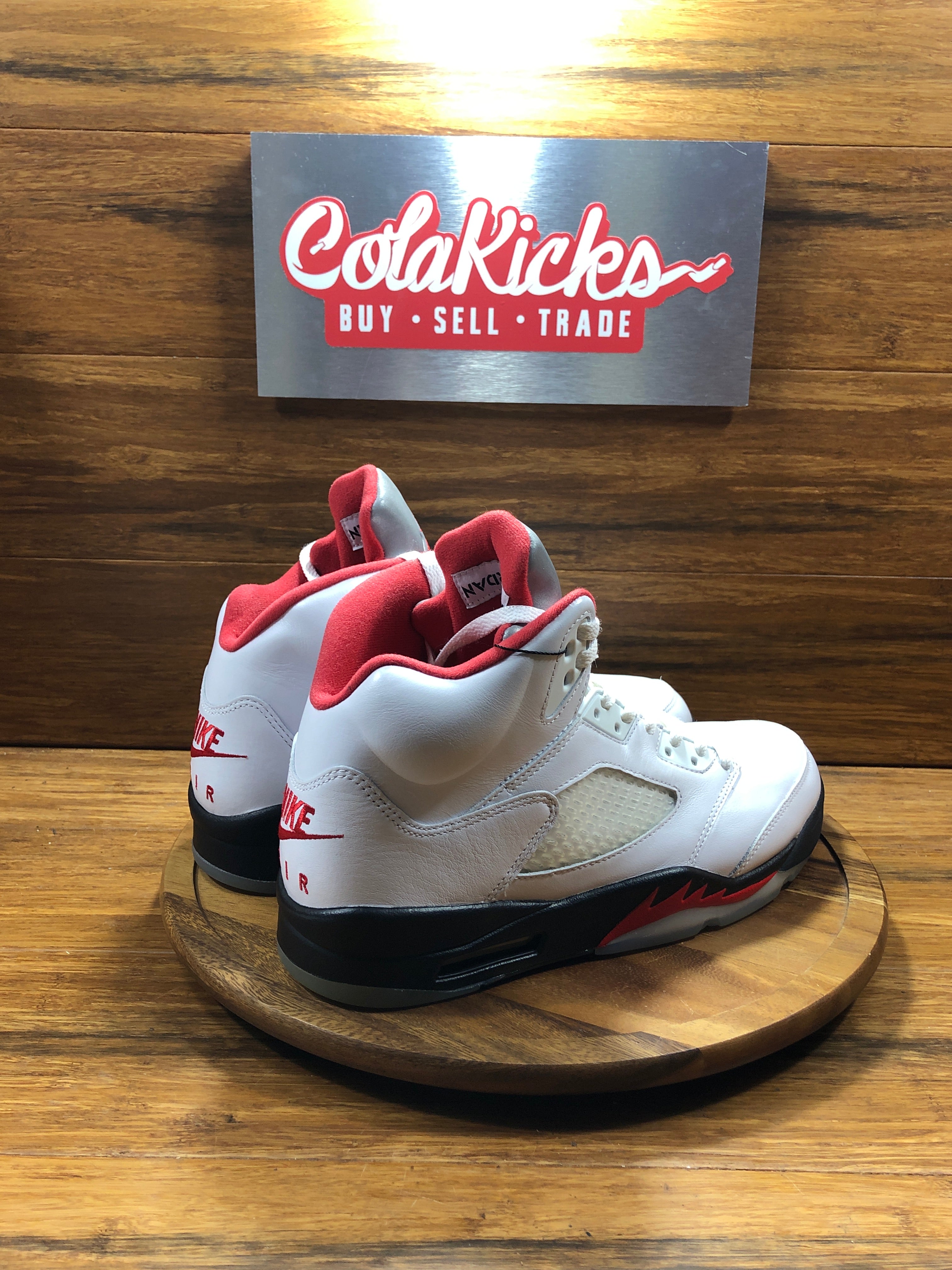 Jordan 5 Retro Fire Red Silver Tongue (2020)