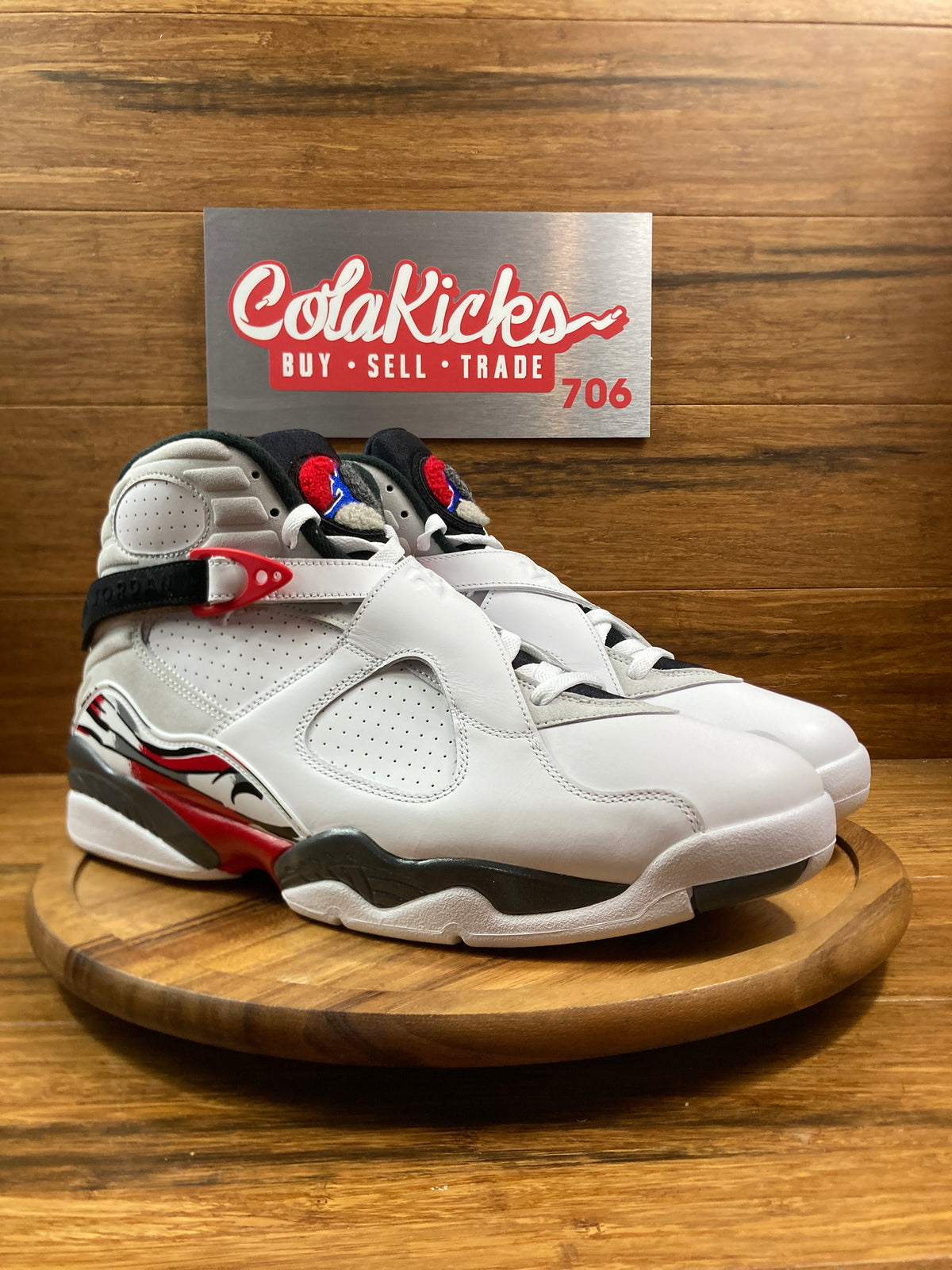 Jordan 8 Retro White True Red (2025)