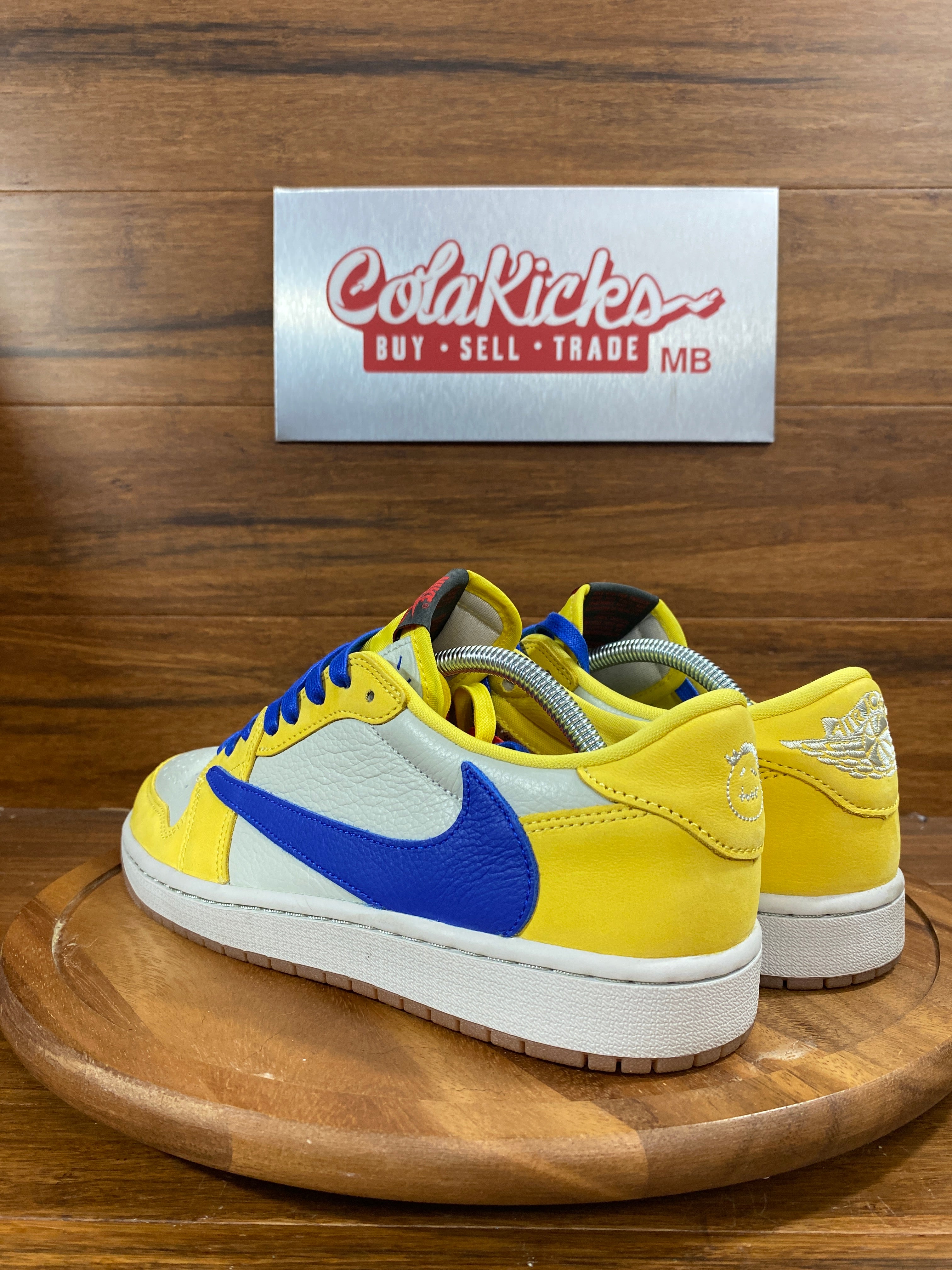 Jordan 1 Retro Low OG SP Travis Scott Canary (Women's)