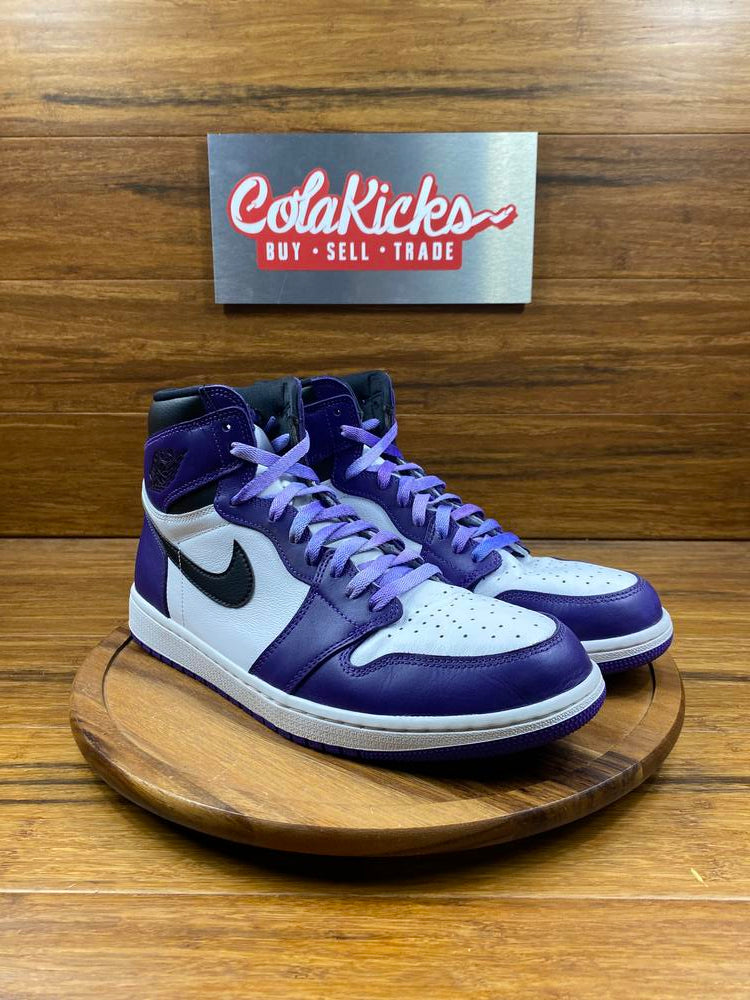 Jordan 1 Retro High Court Purple White