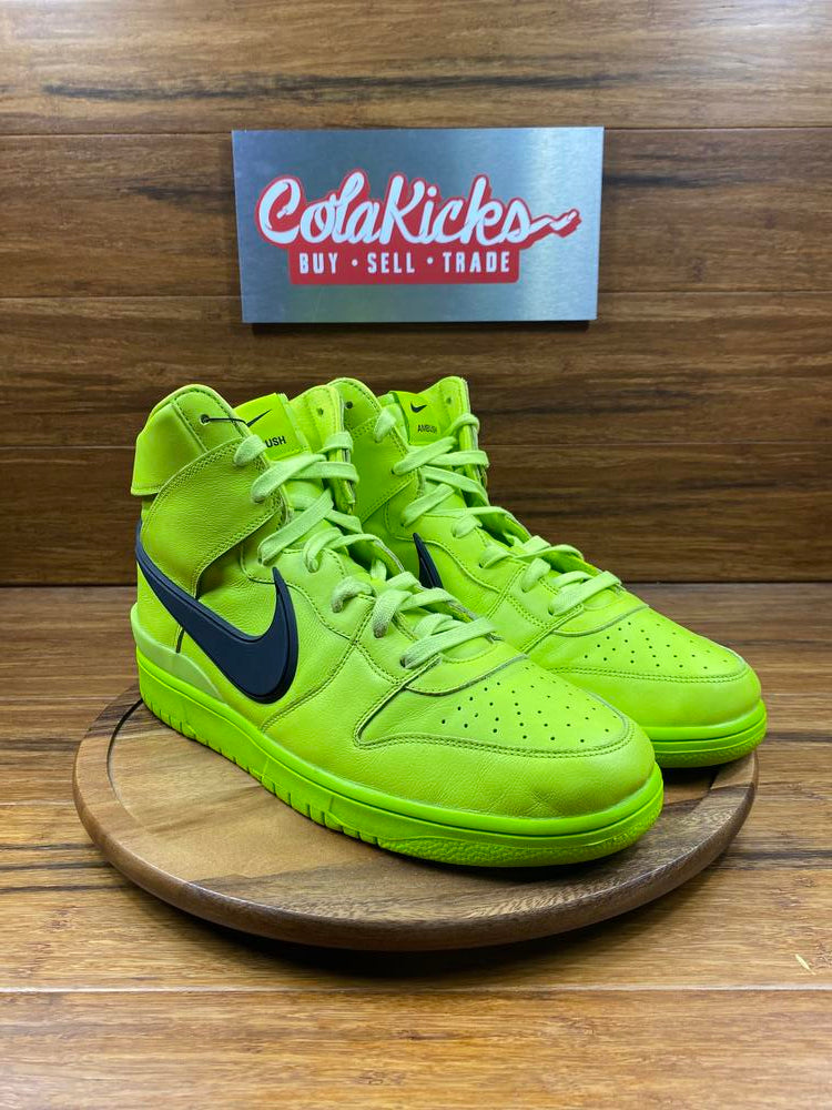 Nike Dunk High AMBUSH Flash Lime